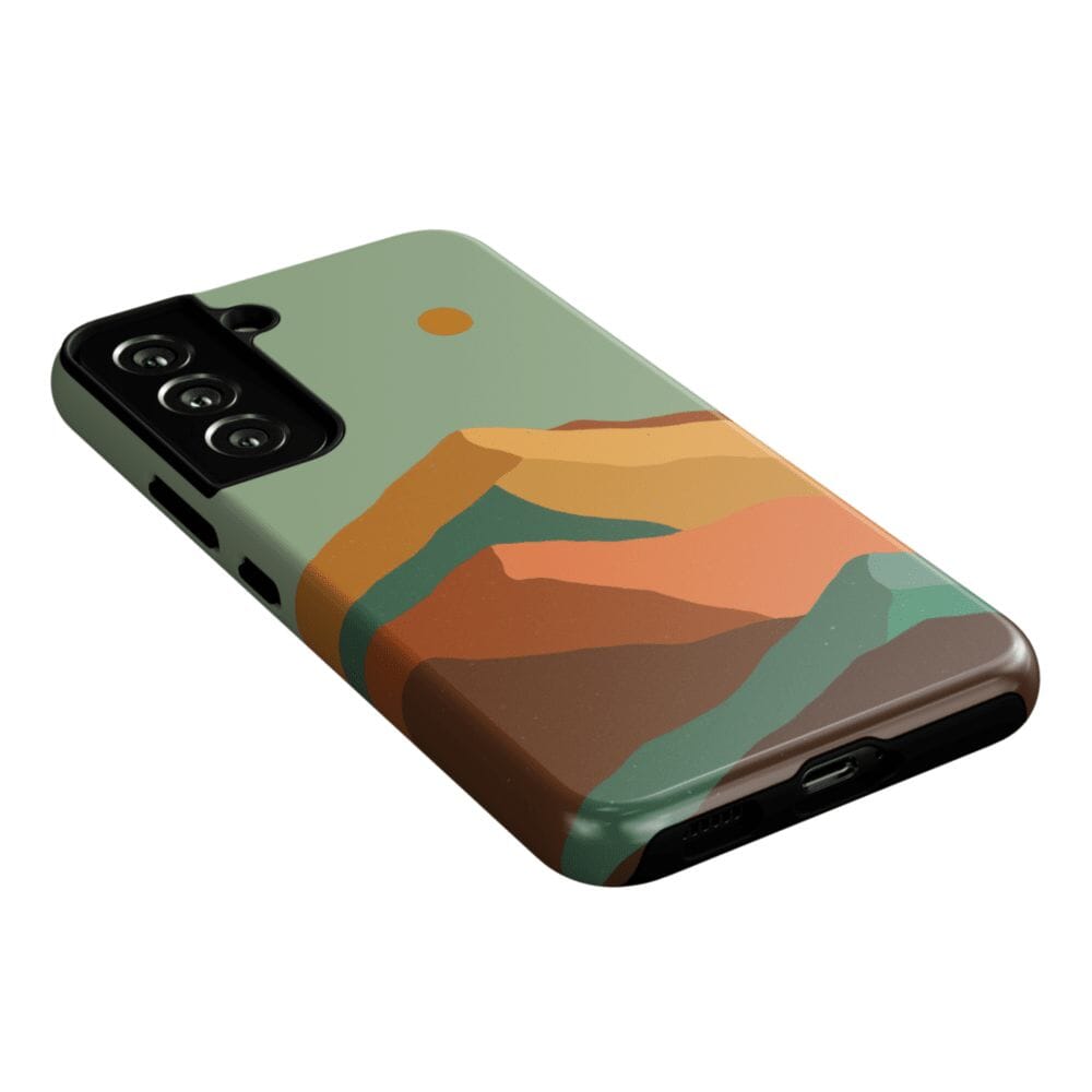 Casetry Endless Peaks | Colorblock Mountain Samsung Case - view 26