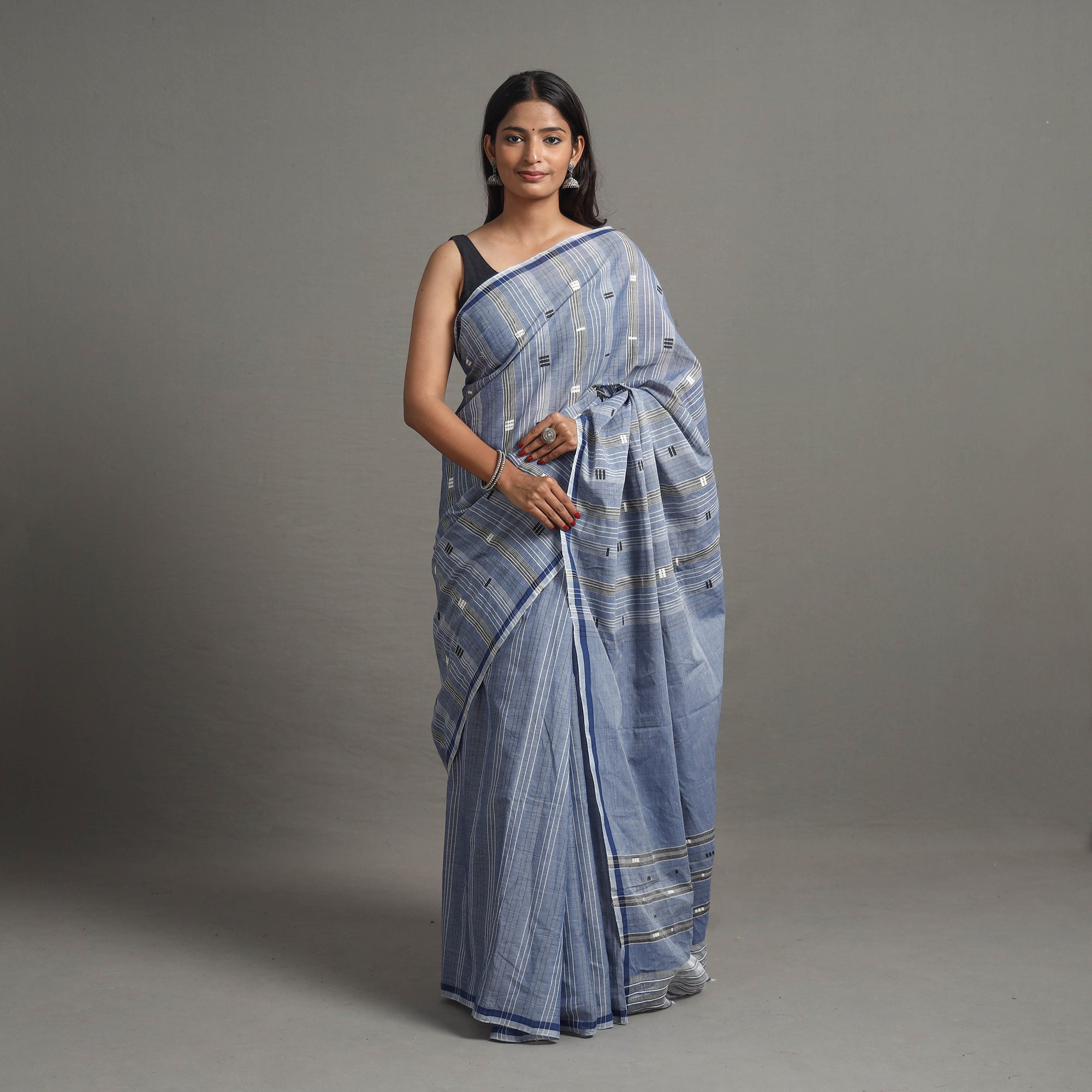 CHITRIKA Buti Cotton Handloom Saree 95 – Women's