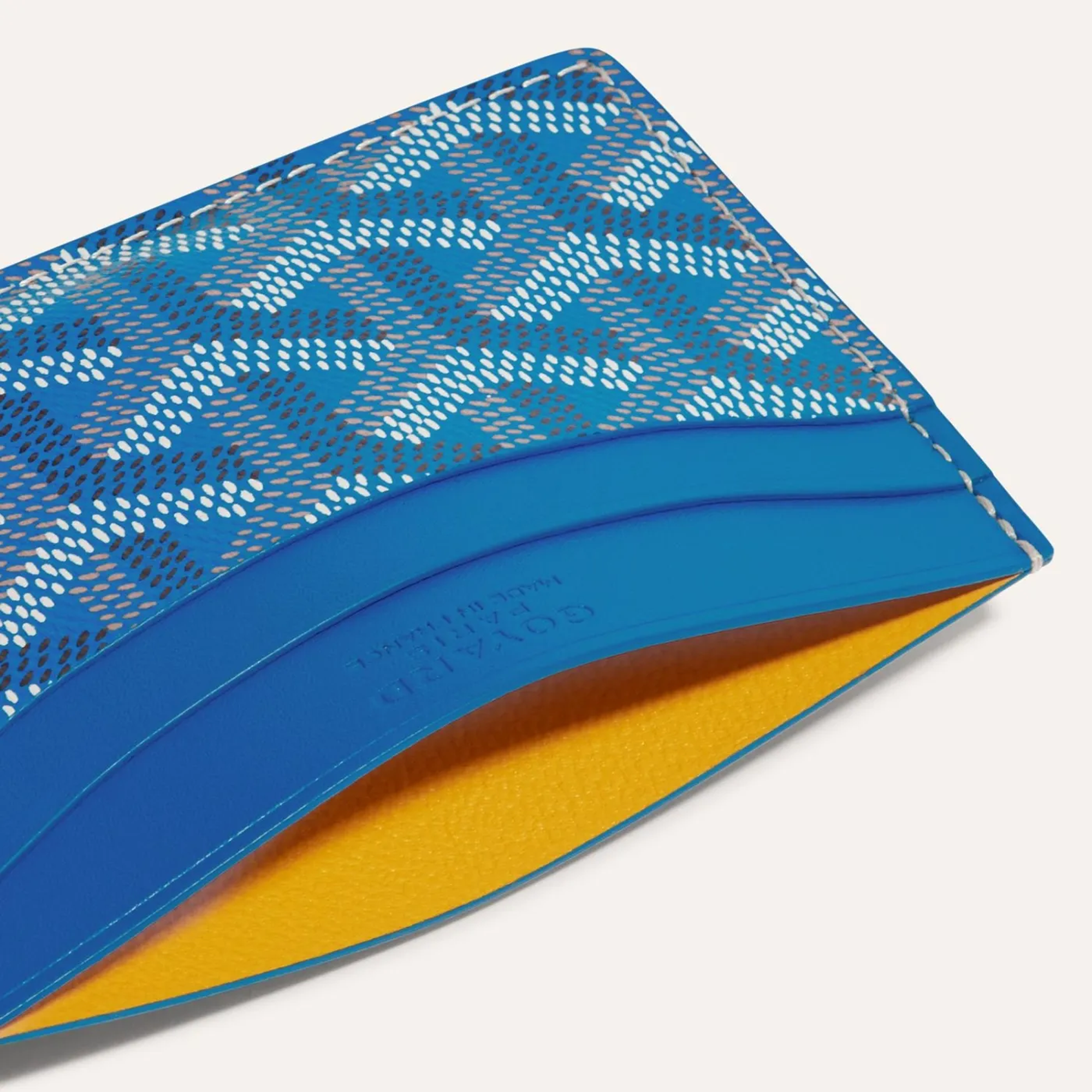Goyard Saint-Sulpice Card Wallet Sky Blue - view 2