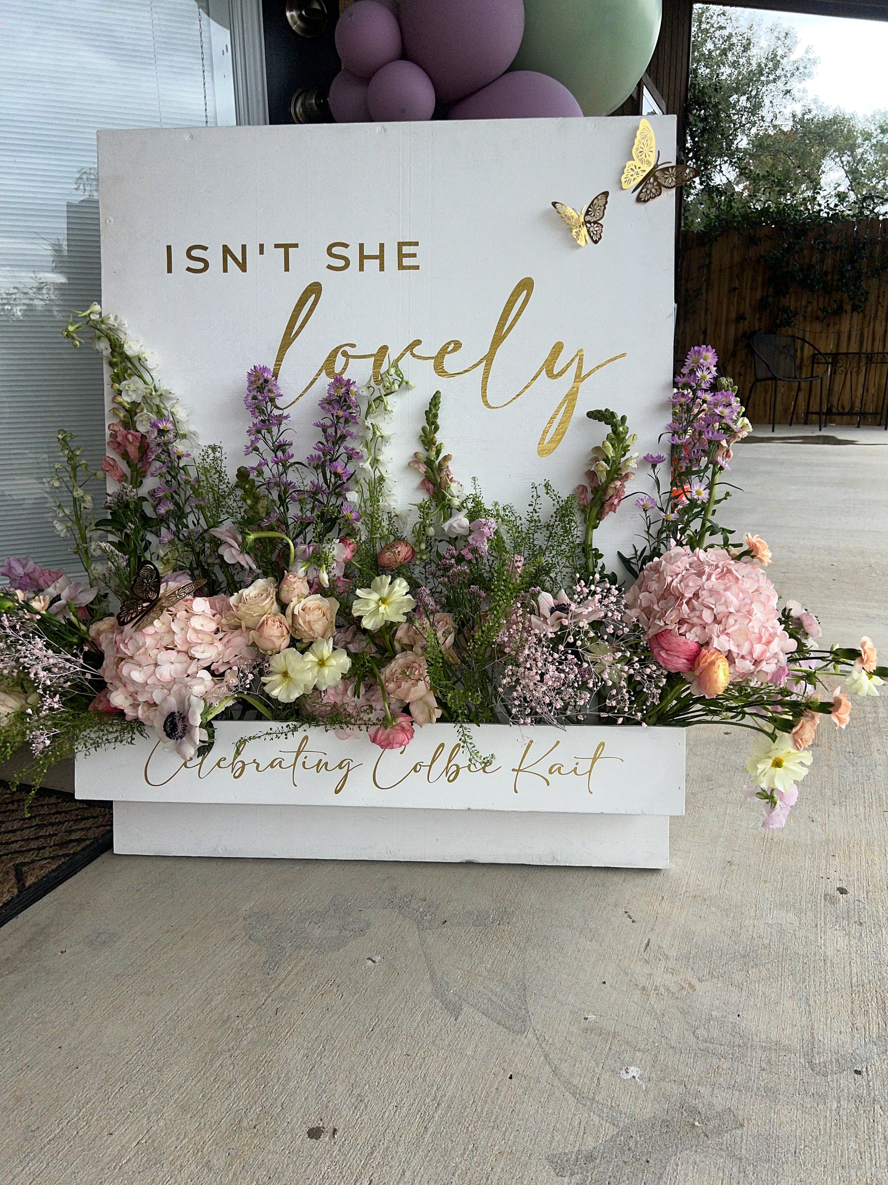 fiftyflowers.com Lovely Springy Baby Shower - view 3