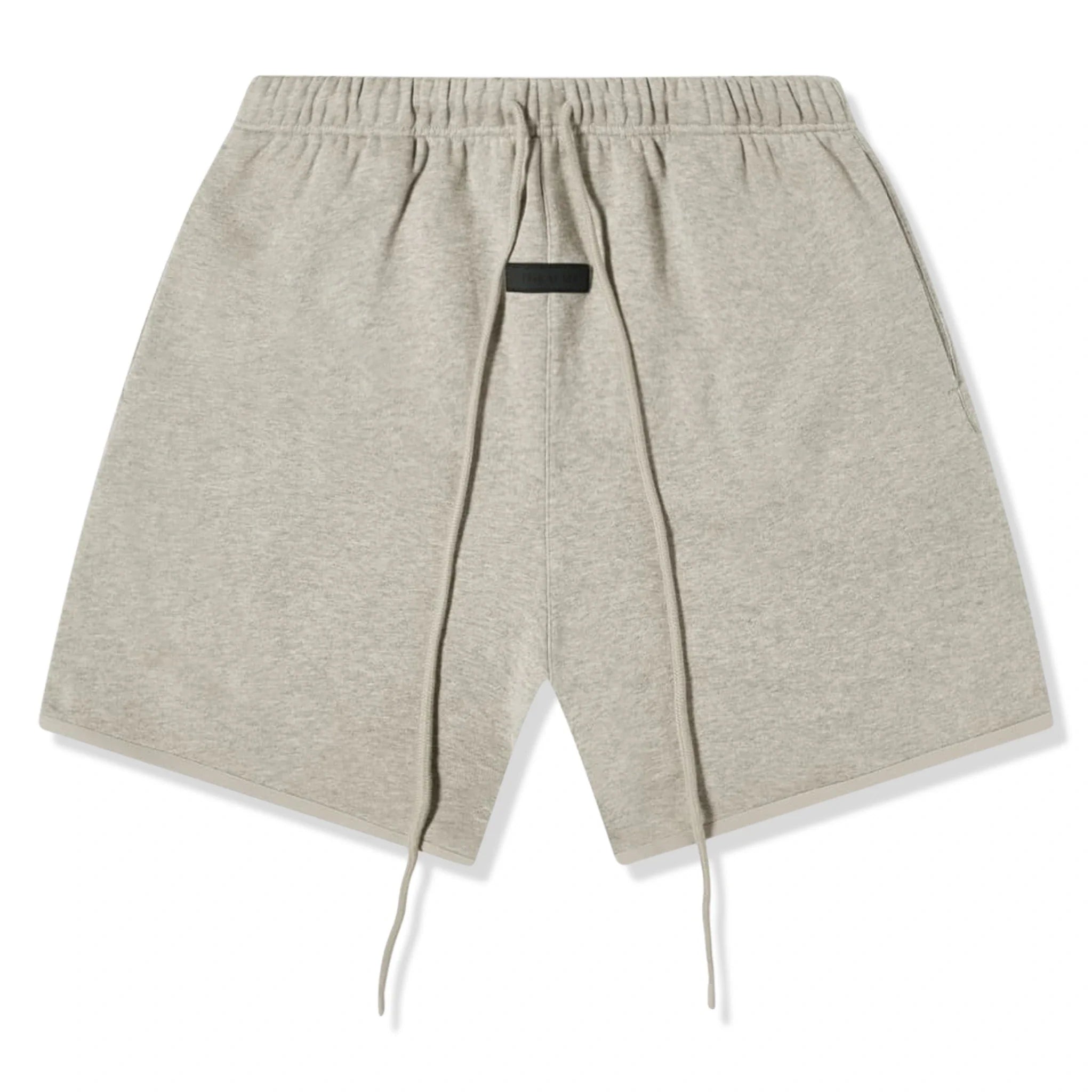 Fear Of God Essentials Dark Heather Oatmeal Shorts (FW23)