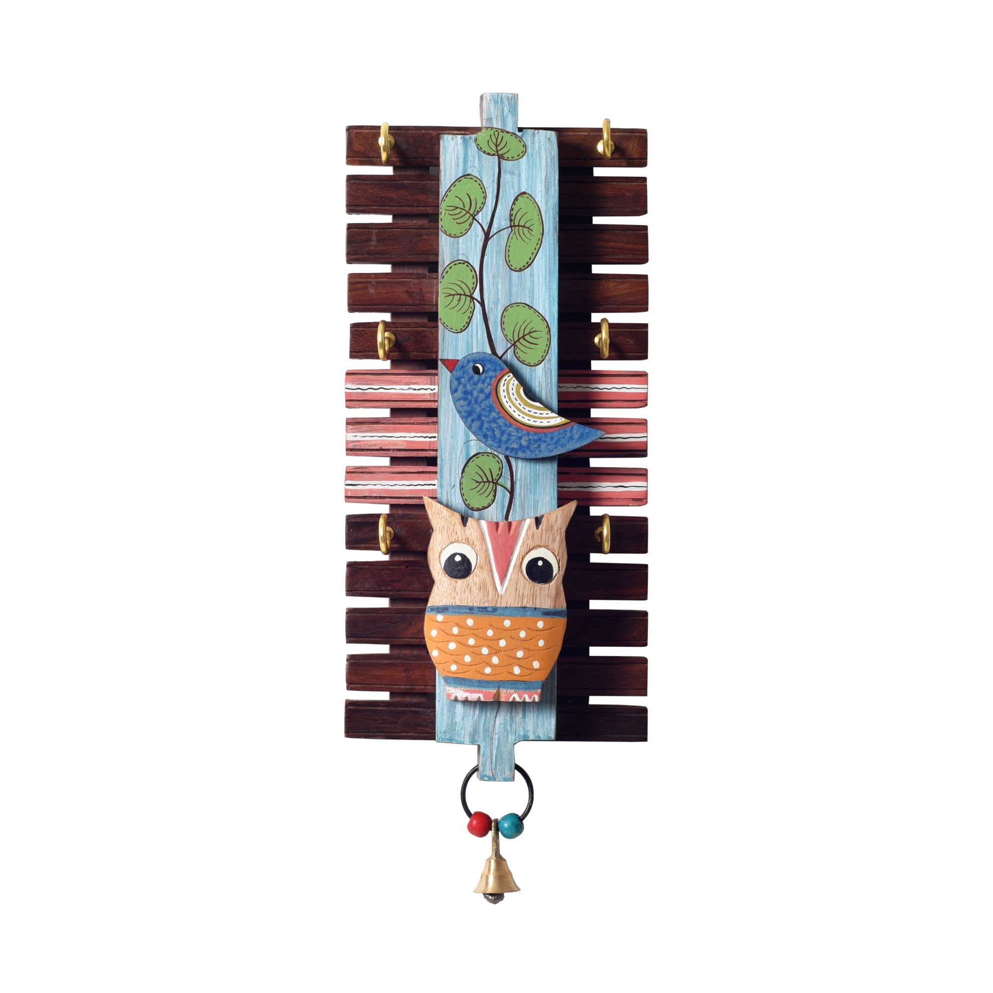 ART CREATIONS BY SUMAN SONTHALIA Birds OF Nature Key Hanger (12x4.5x2) - view 2