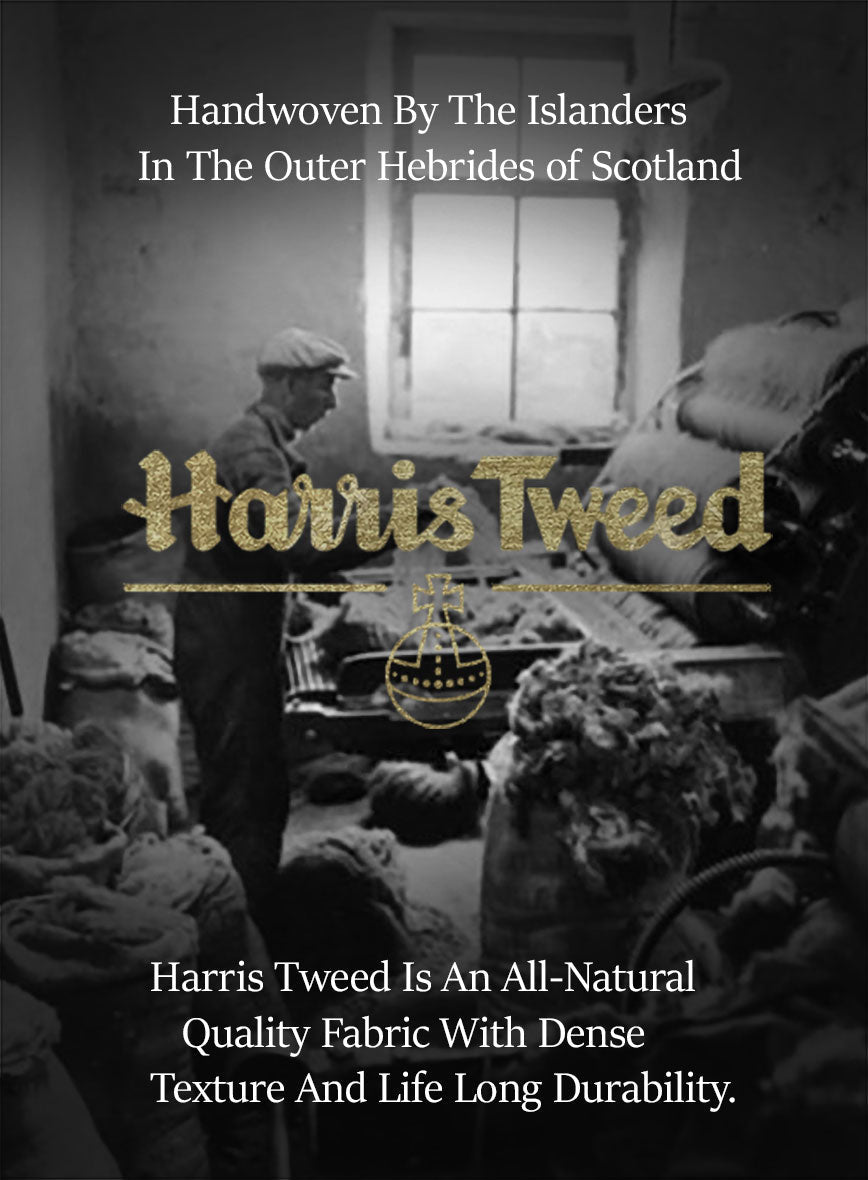 StudioSuits Harris Tweed Ranger Gray Blue Jacket - view 7