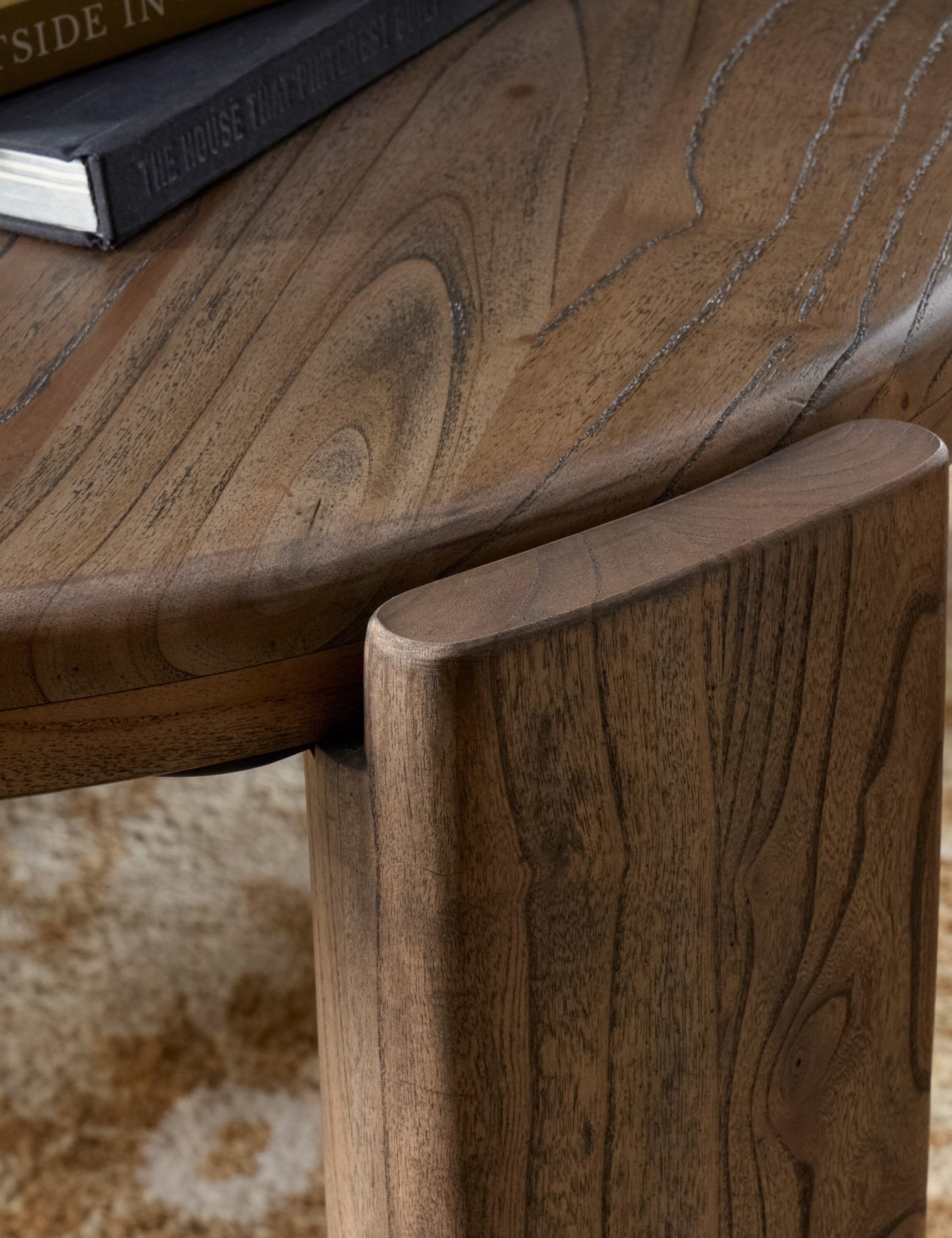 Lulu and Georgia Leal Dining Table – Brown - view 5