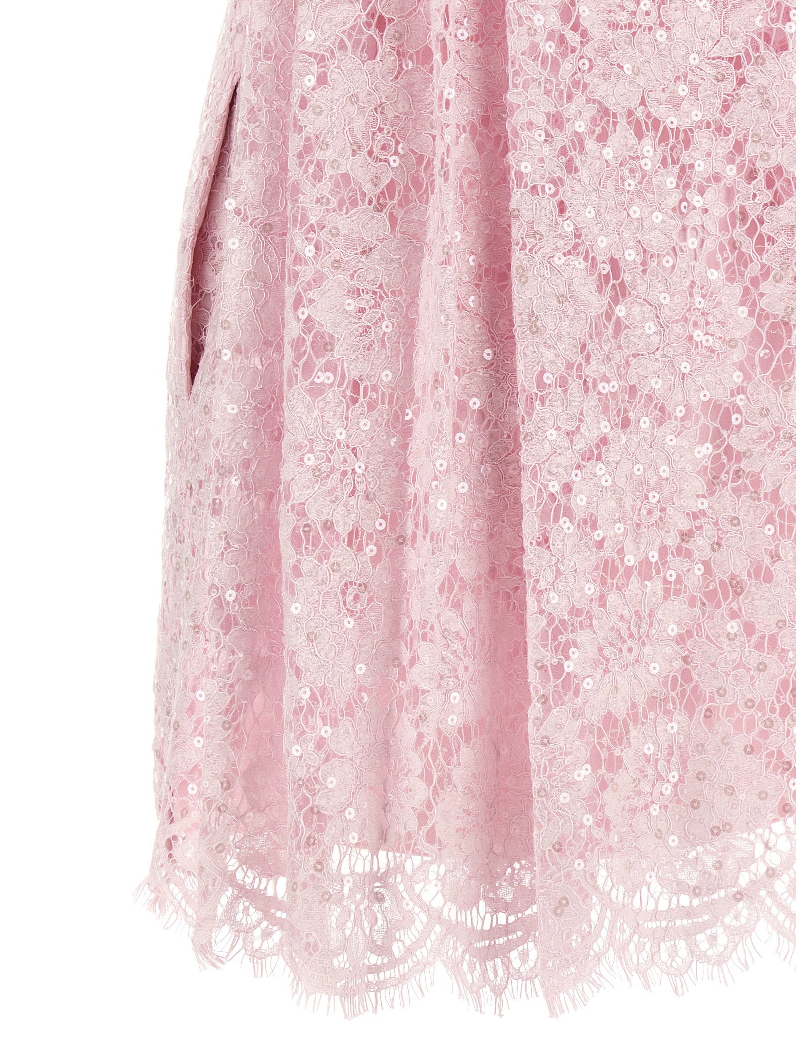 Self-Portrait Sequin Lace Dress - view 4