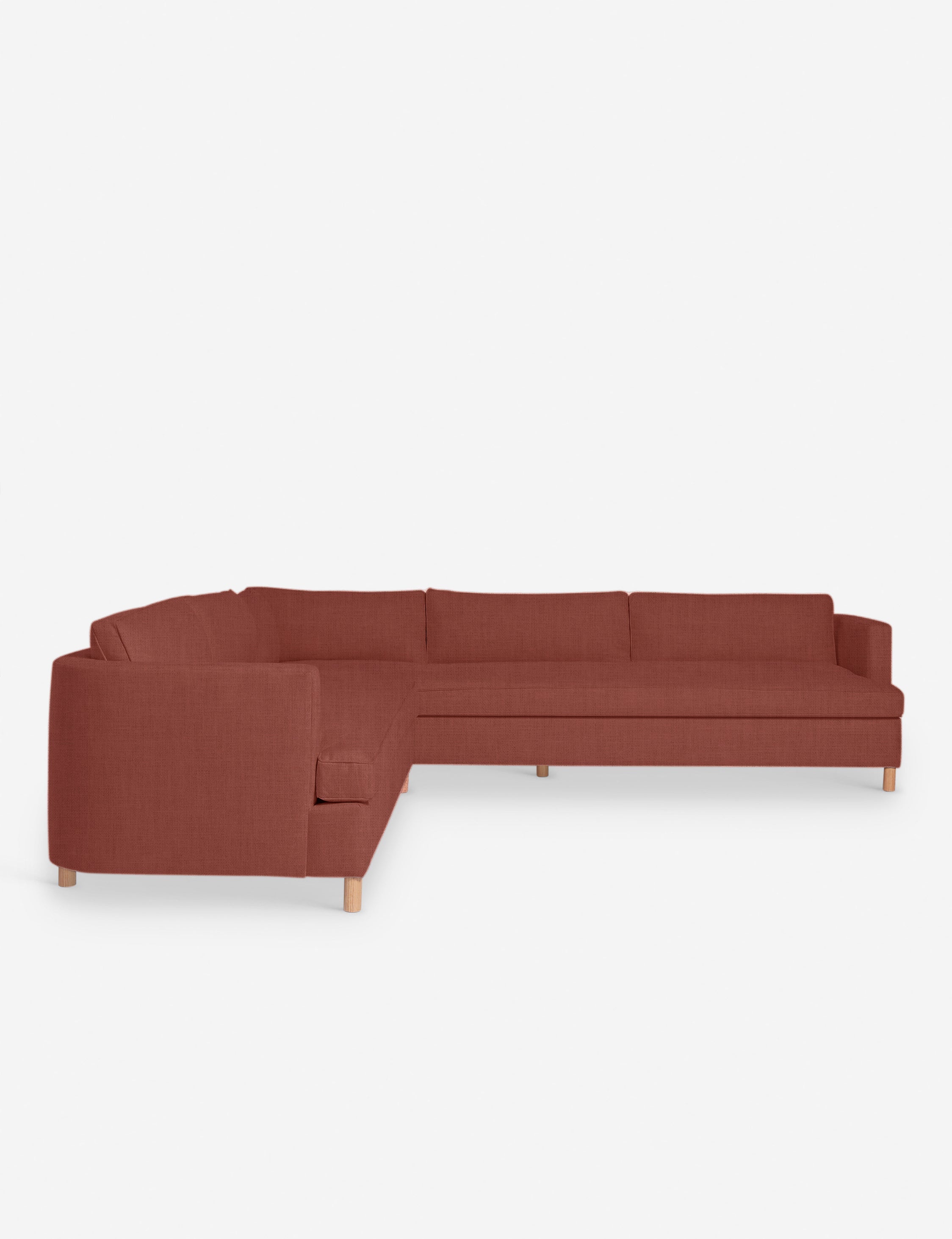 Lulu and Georgia Belmont Corner Sectional Sofa by Ginny Macdonald - view 70