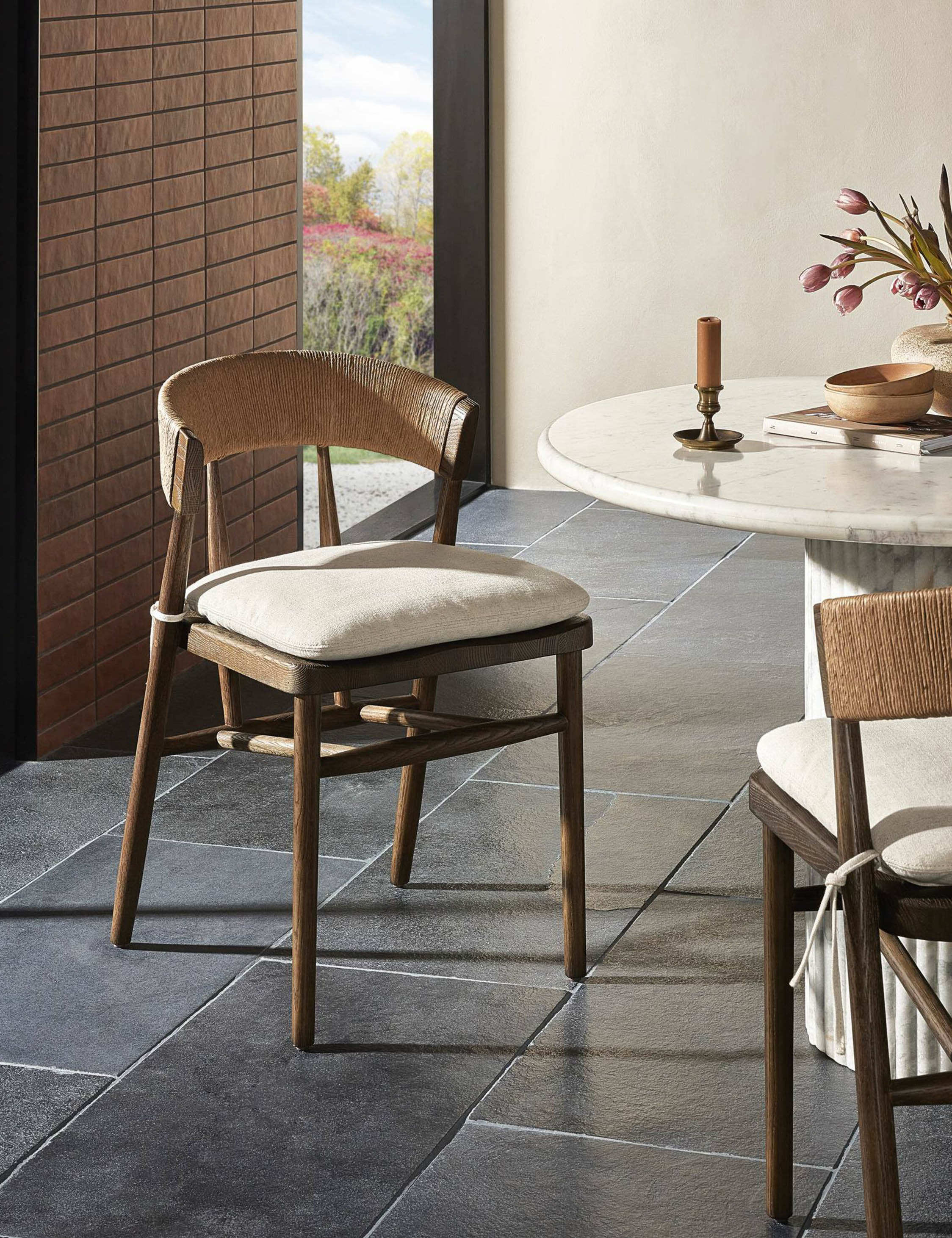 Lulu and Georgia Hainey Dining Chair – Brown Oak - view 2
