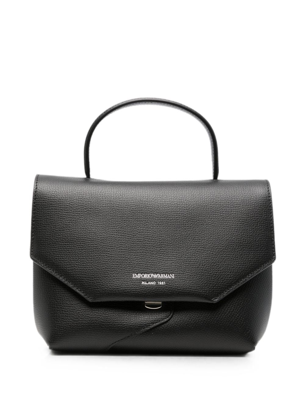 Emporio Armani Leather Top Handle Bag – 100% Bovine Leather
