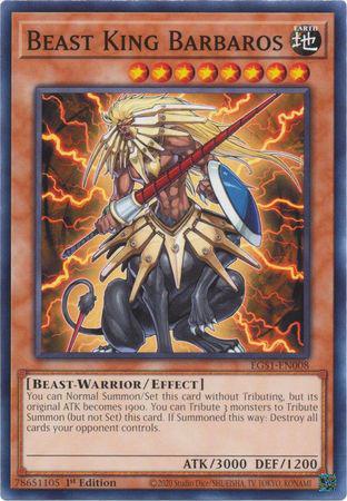 Yu-Gi-Oh! Beast King Barbaros - EGS1-EN008 - Common - Unlimited