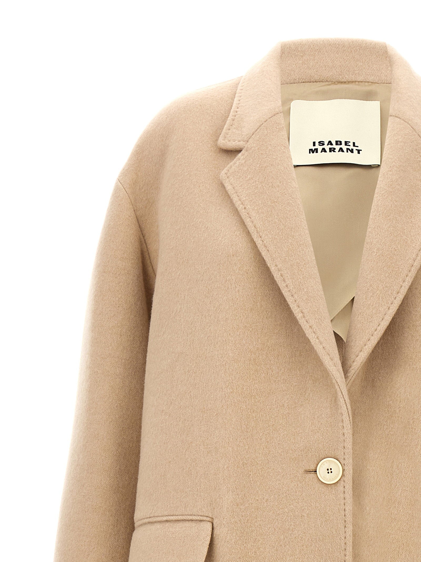 Isabel Marant Efezia Coat – 81% wo, 17% ws, 2% se - view 3