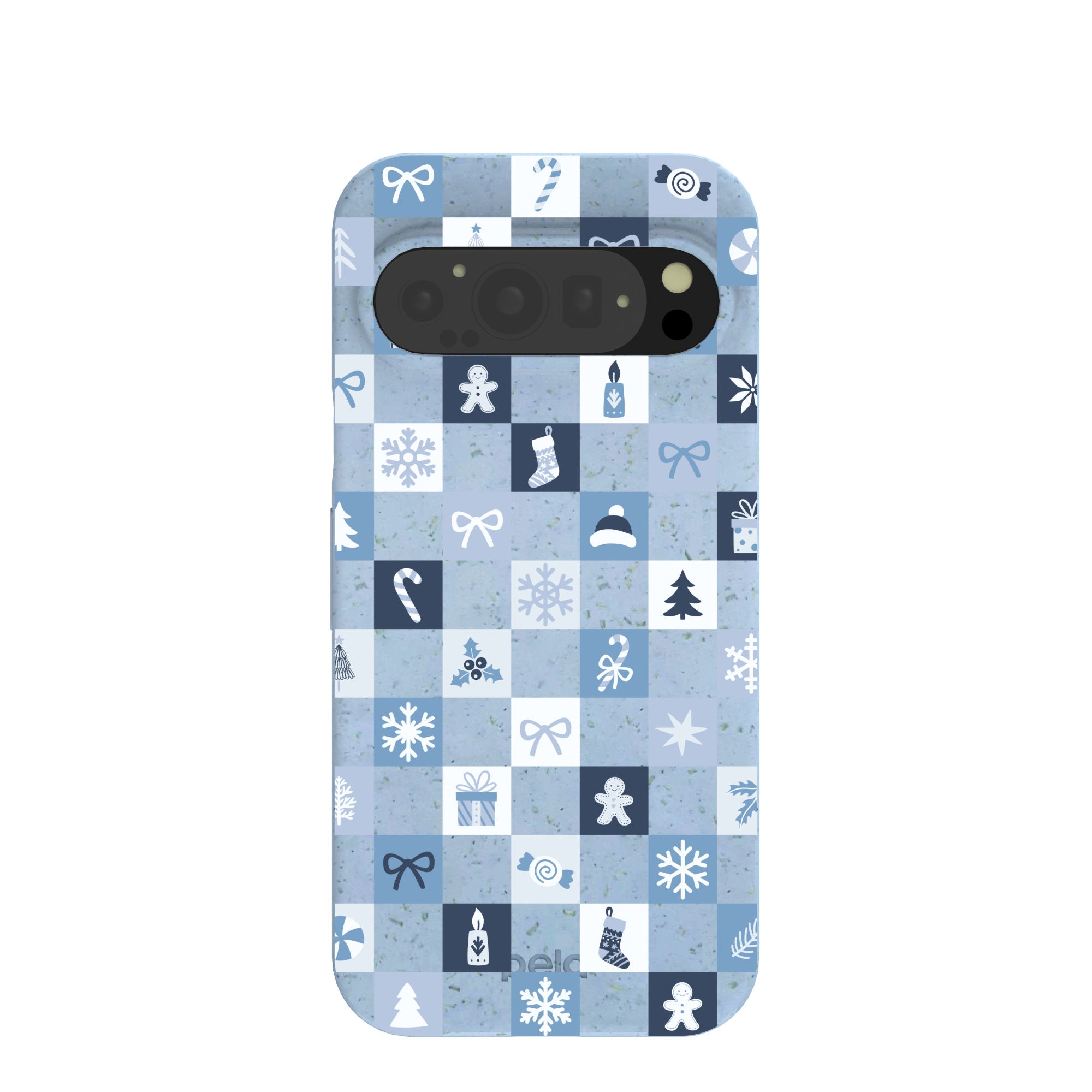 Pela Case Powder Blue Winter Quilt Google Pixel 9/9 Pro Case