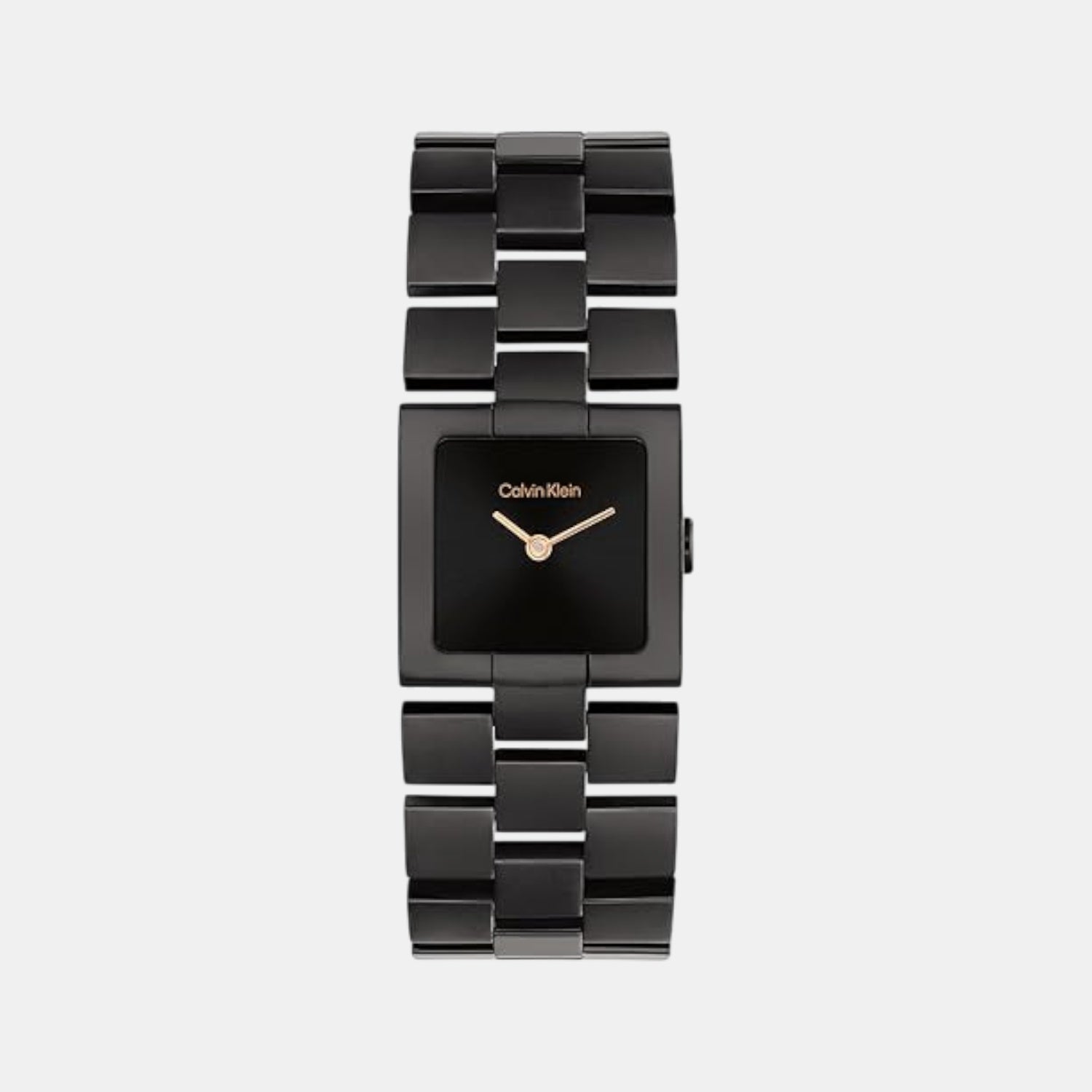Calvin Klein Ck Meridian Women Quartz Black Dial Analog Stainless Steel Watch 25100091