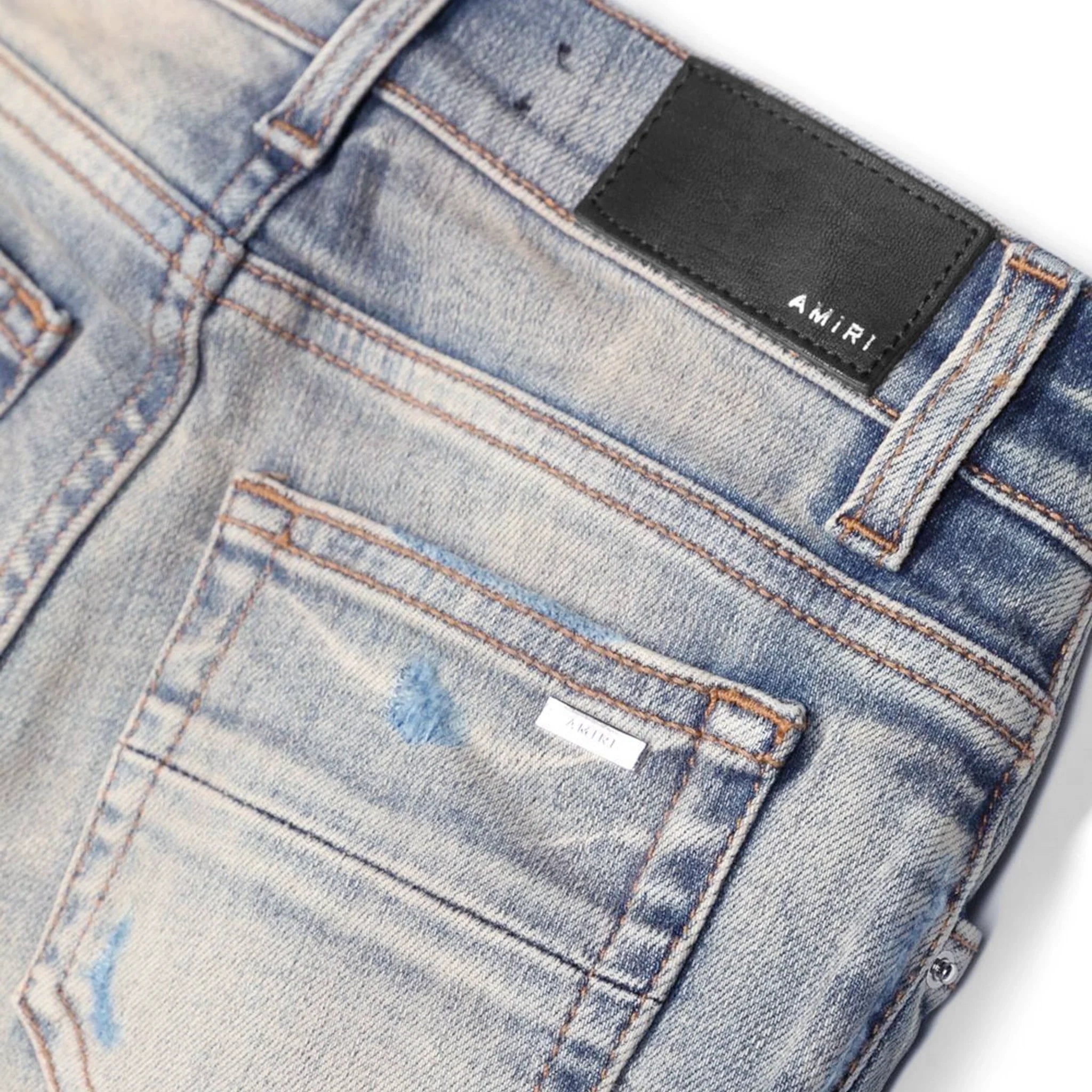 Amiri Kids MX1 Clay Indigo Jeans - view 7