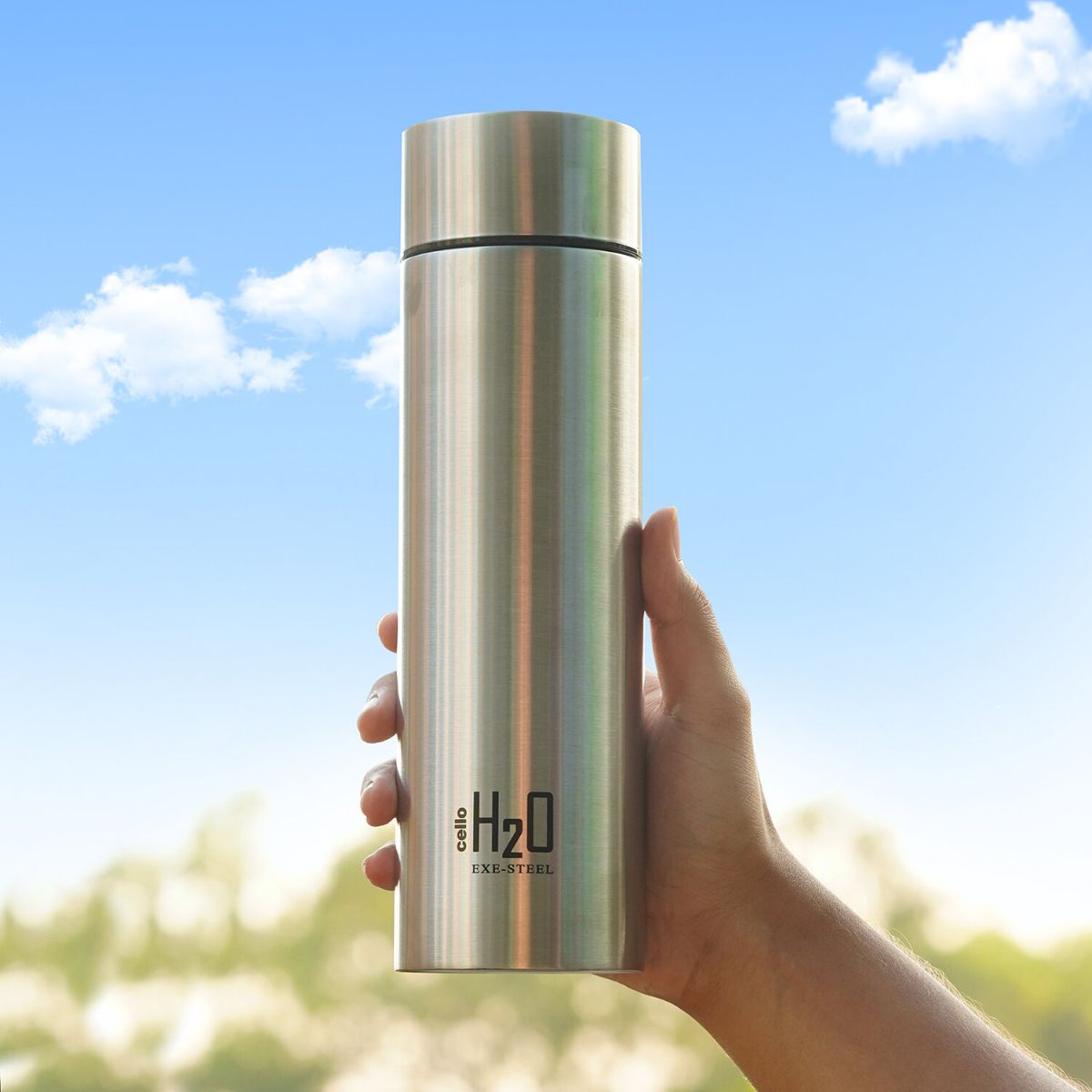 Cello H2O Stainless Steel Water Bottle, 1000ml - view 4