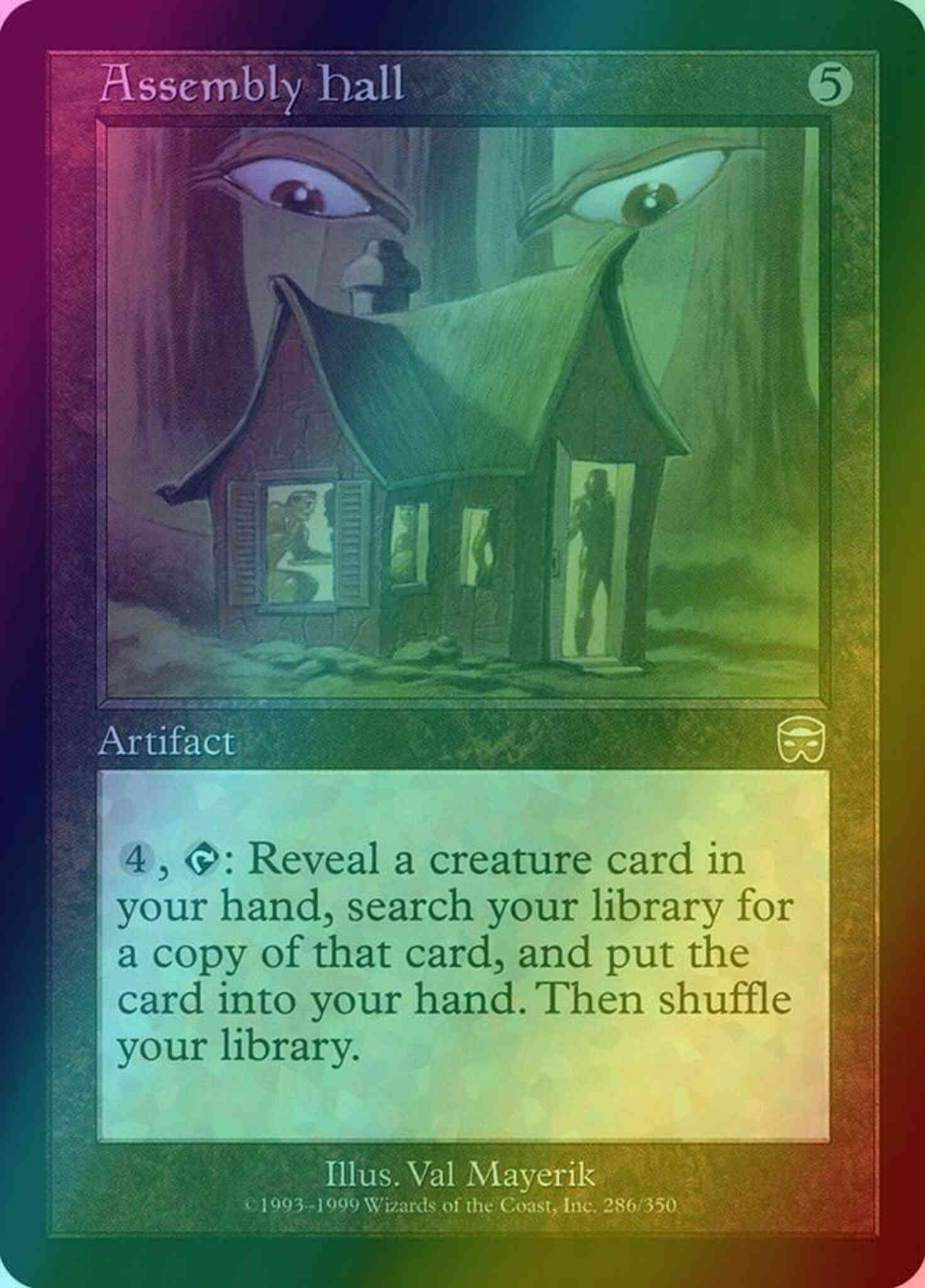 Assembly hall 286 – Magic Assembly Hall [286] [Mercadian Masques] [Foil]
