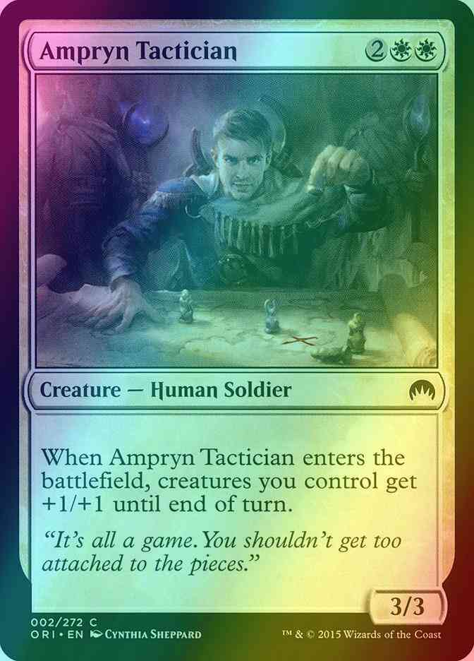 Tactician 2 magic – Ampryn Tactician [2] [Magic Origins] [Foil]