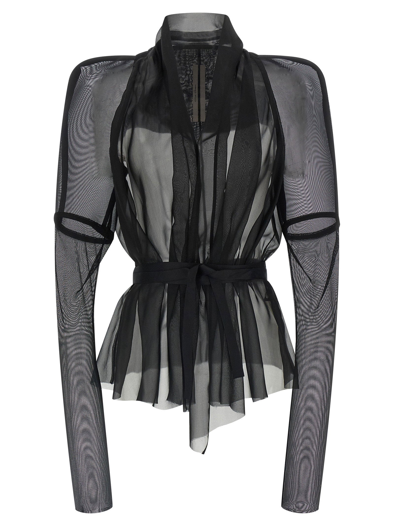 Rick Owens Combo Metro Jacket – 100% silk