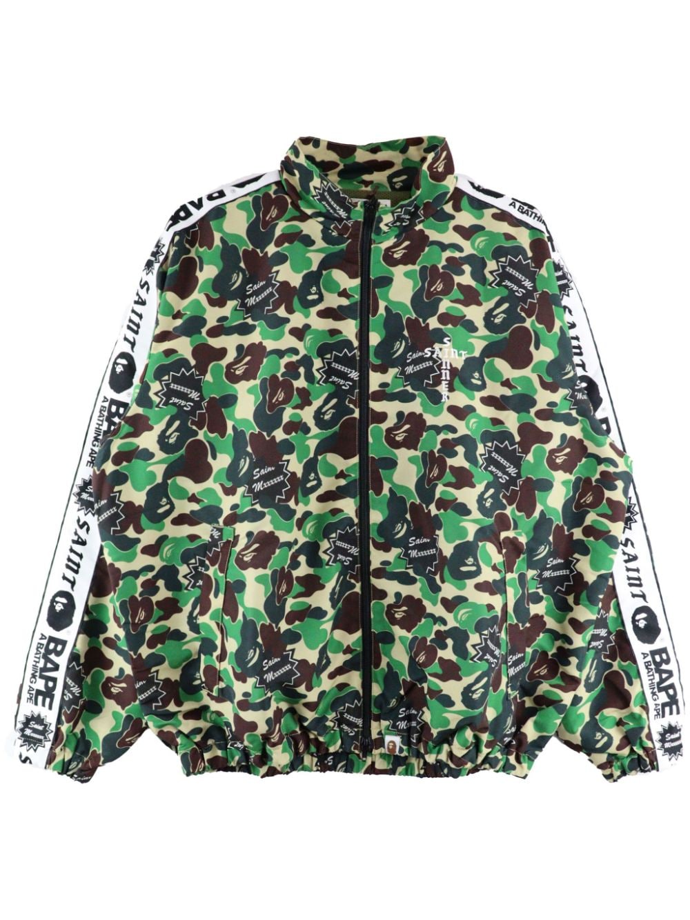 Saint Mxxxxxx Camouflage print jacket – poliammide 100%