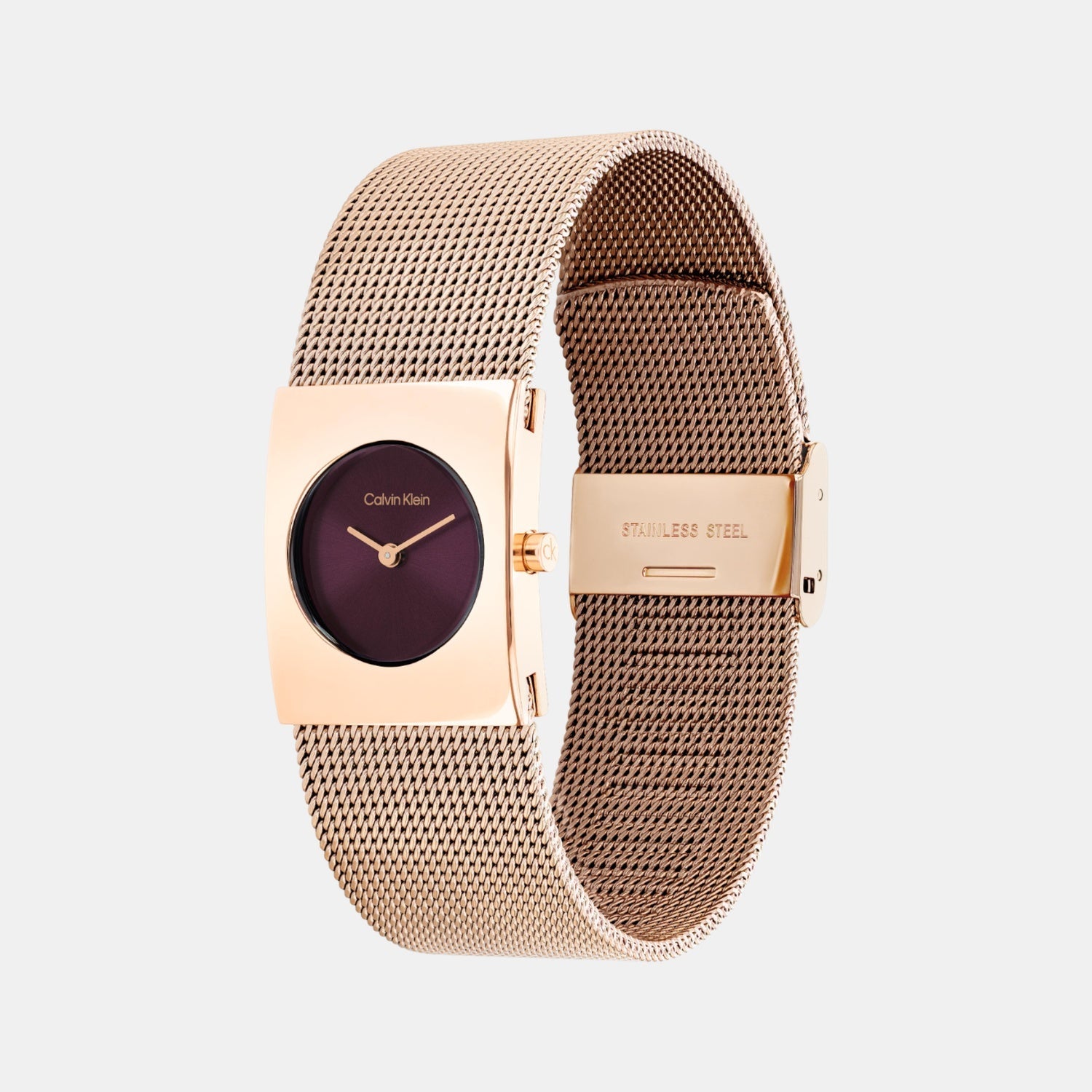 Calvin Klein Ck Pulse Women Quartz Cherry Dial Analog Stainless Steel Watch 25100137 - view 2