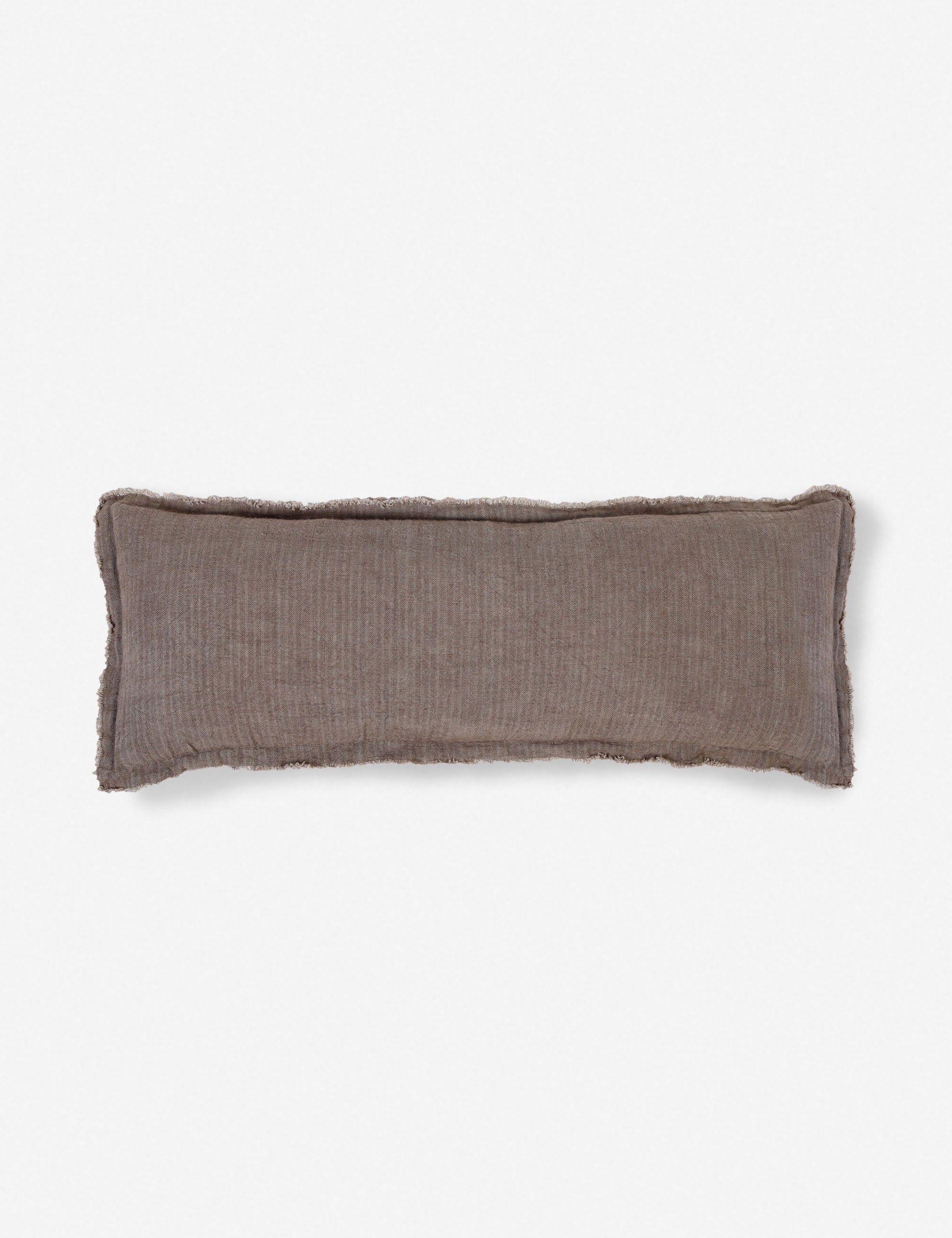 Lulu and Georgia Laurel Stonewashed Linen Lumbar Pillow by Pom Pom at Home - view 3