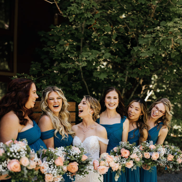 fiftyflowers.com Peach Rose Garden Summer Wedding - view 2