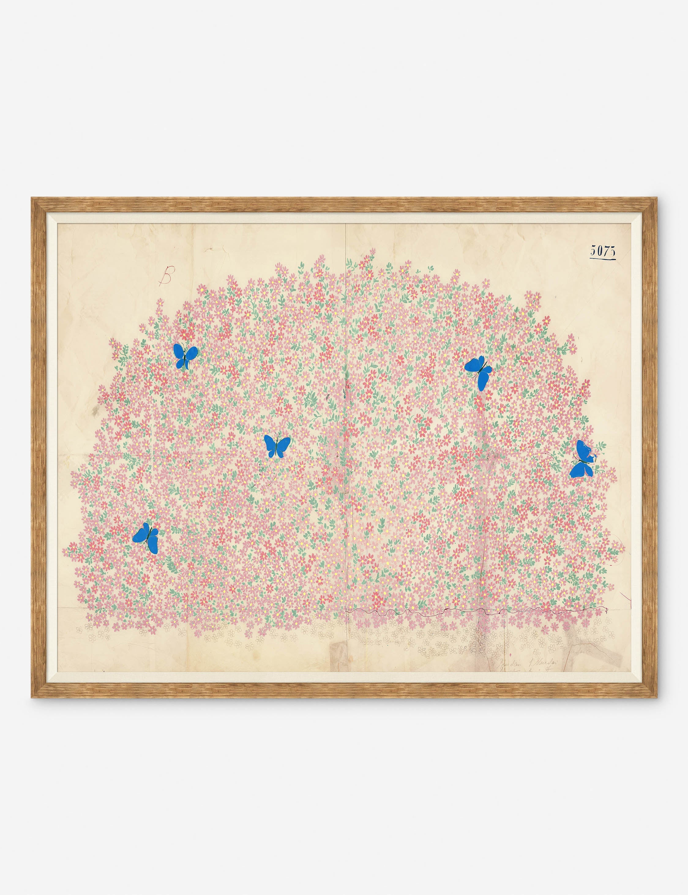 Lulu and Georgia Myosotis Print by Paule Marrot