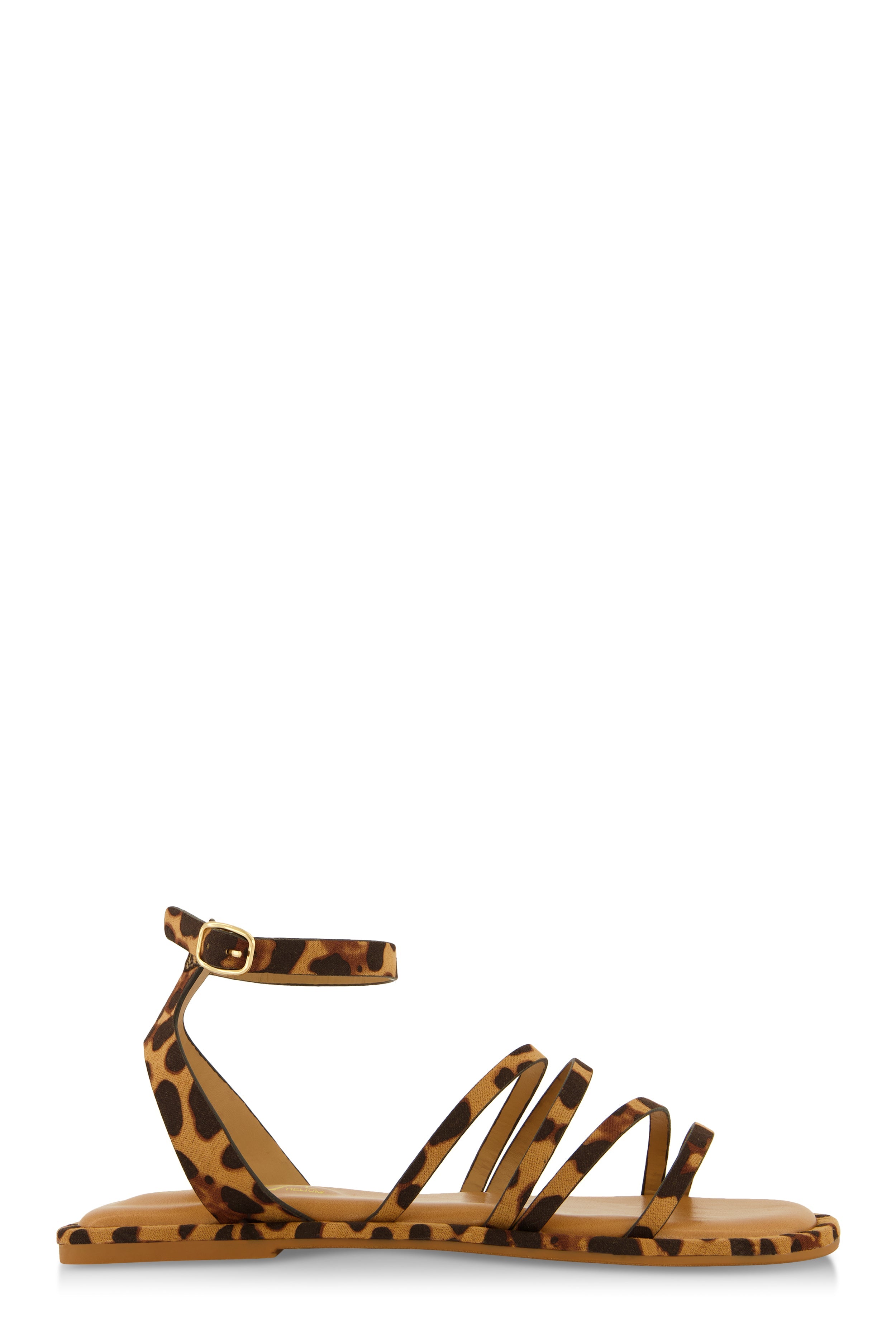 Rainbow Shops Asymmetrical Strappy Flat Sandals - view 2