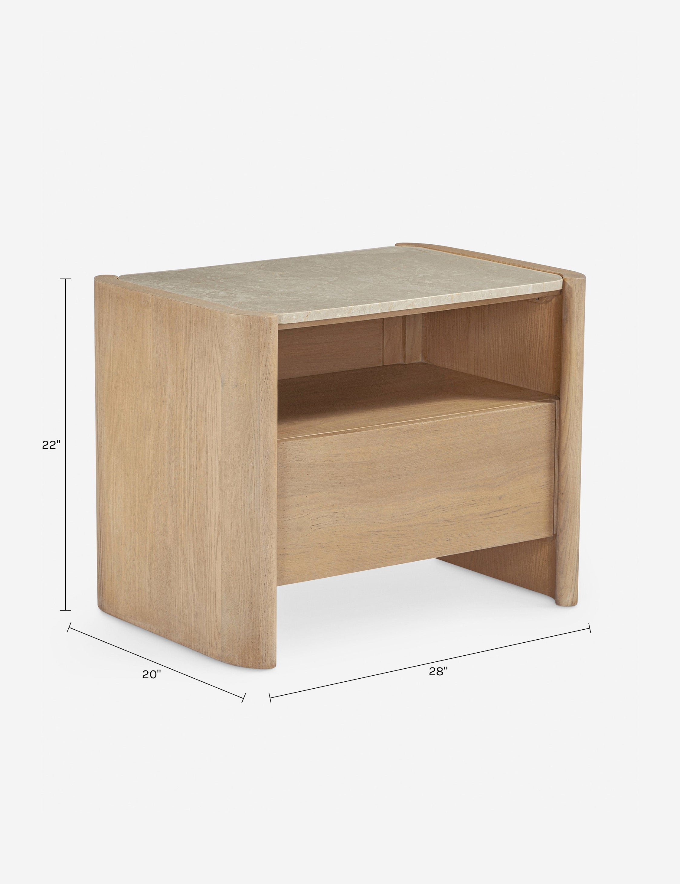 Lulu and Georgia Lindahl Nightstand – Natural - view 12