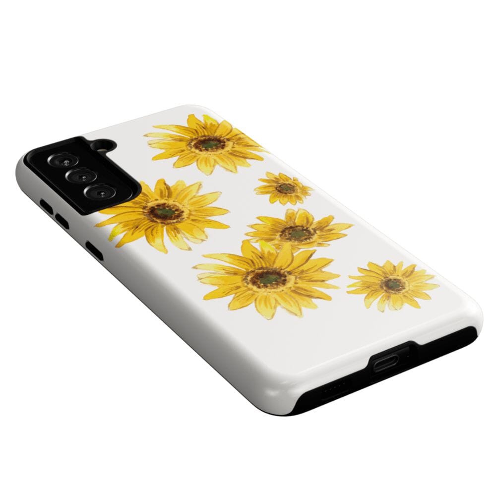 Casetry Golden Garden | Yellow Sunflower Floral Samsung Case - view 31