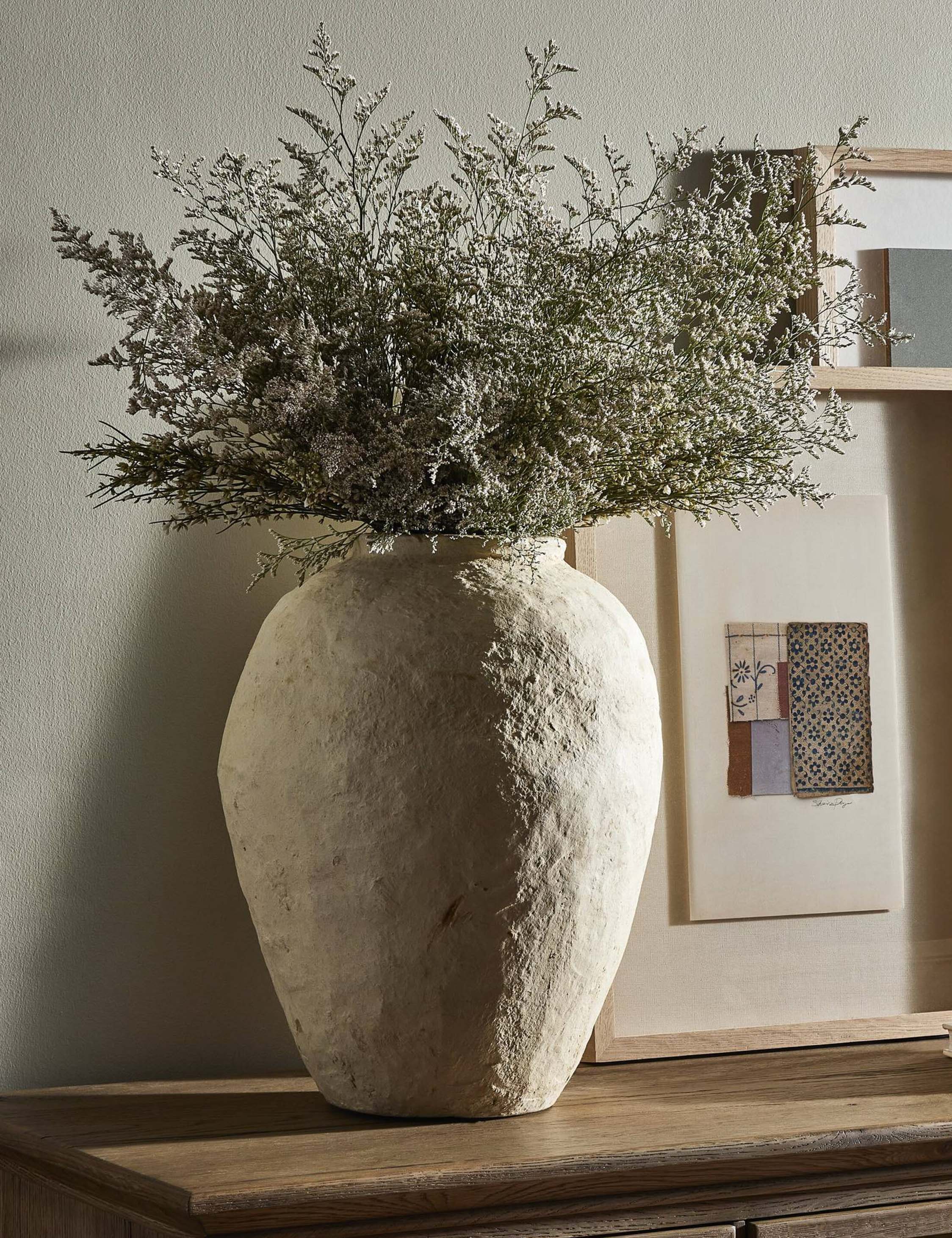 Lulu and Georgia Olivos Paper Mache Decorative Vase by Amber Lewis x Four Hands - view 5