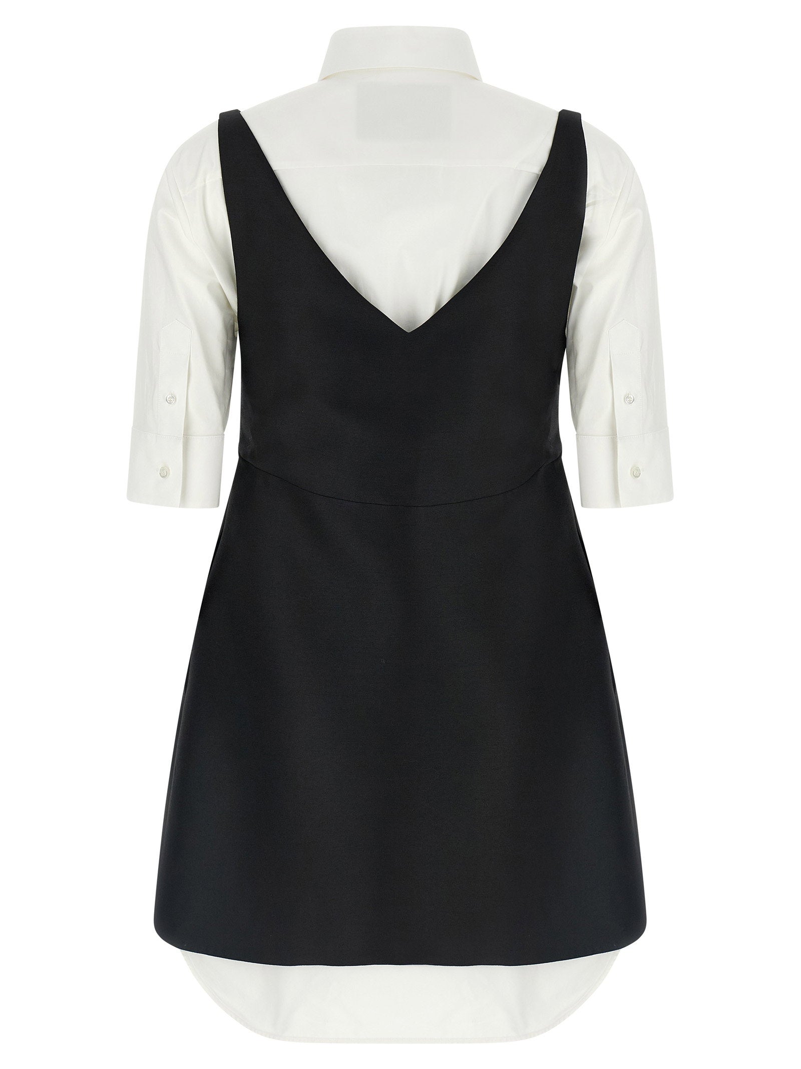 Balenciaga Chemisier Ibrido Dress – 80% wool, 20% silk - view 2