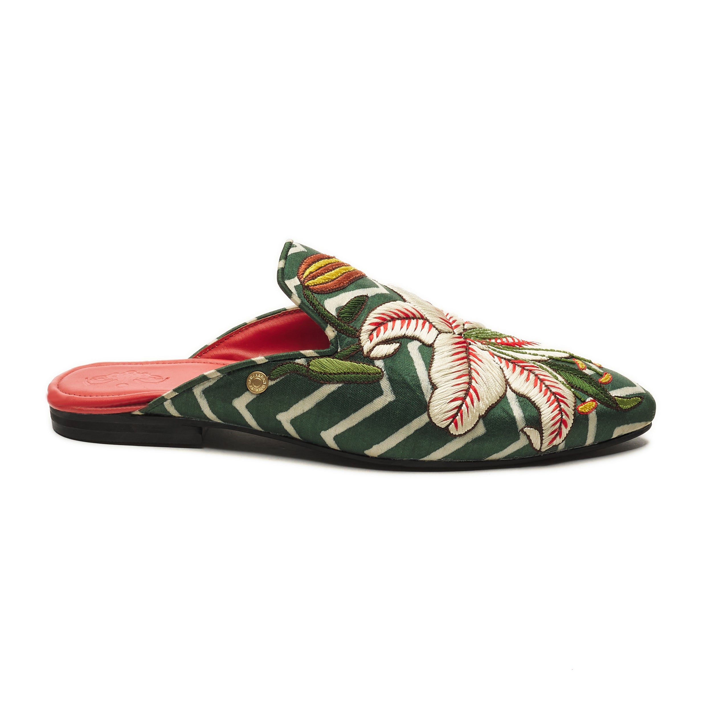 Banjaaran India The Enchanted Lillies Cone Mules Women - view 5