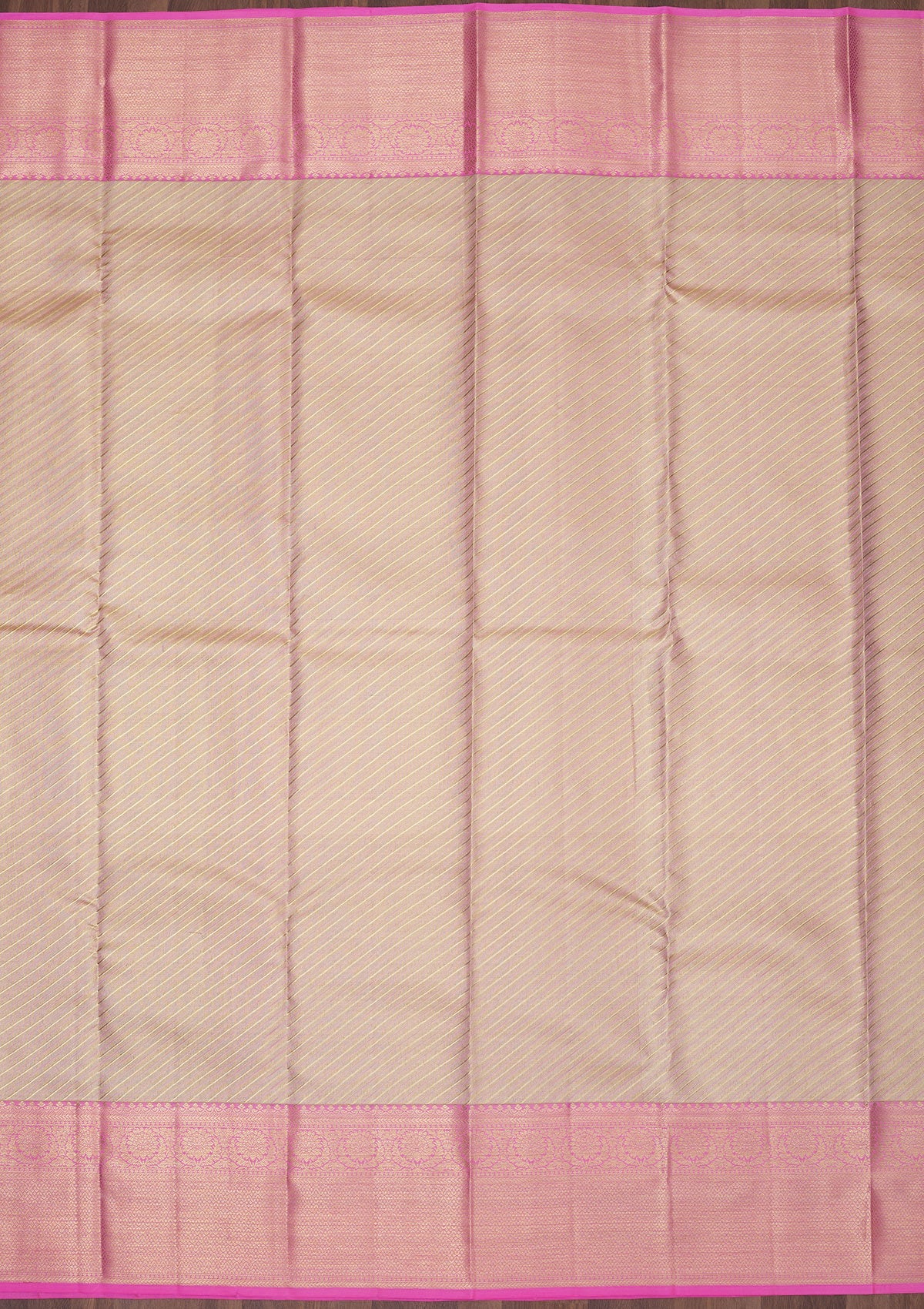 Koskii Pink Zariwork Pure Silk Saree – Women's - view 6