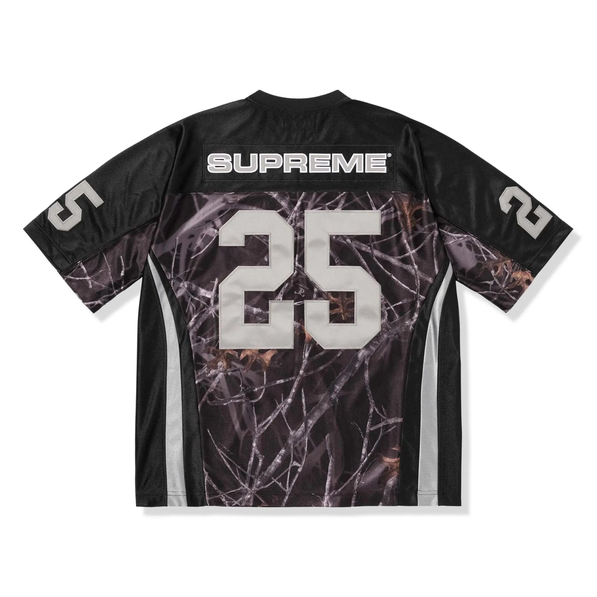 Supreme Breast Cancer Awareness Black Football Jersey - view 2
