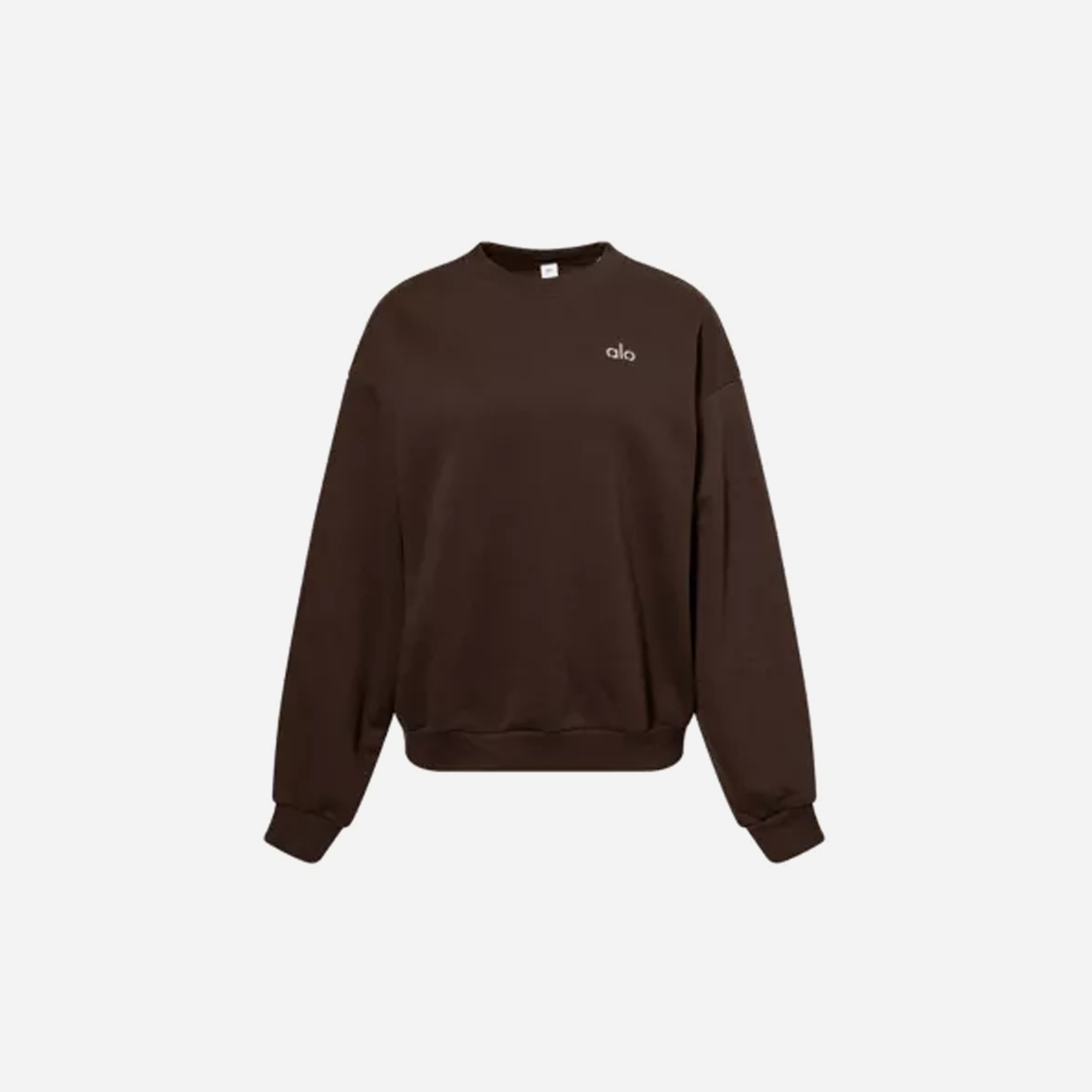 Alo Yoga Accolade Round-Neck Cotton-Blend Sweatshirt - view 2