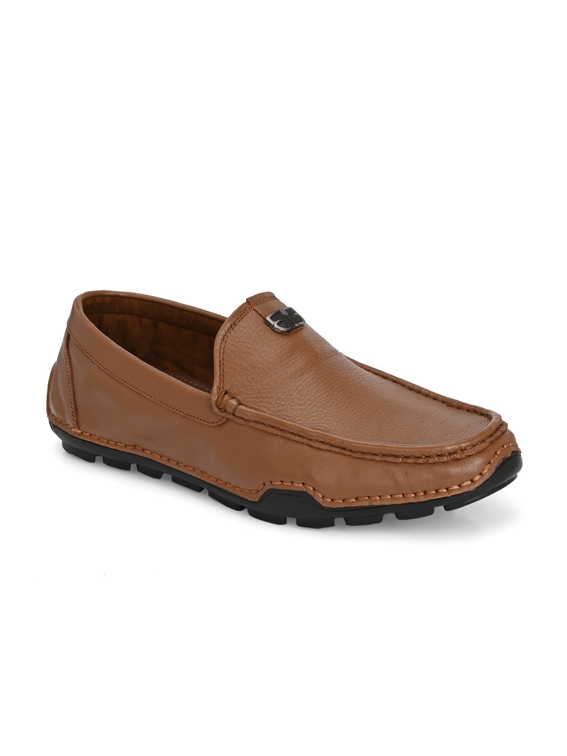 Egoss Shoes Egoss Casual Leather Loafers For Men - view 4