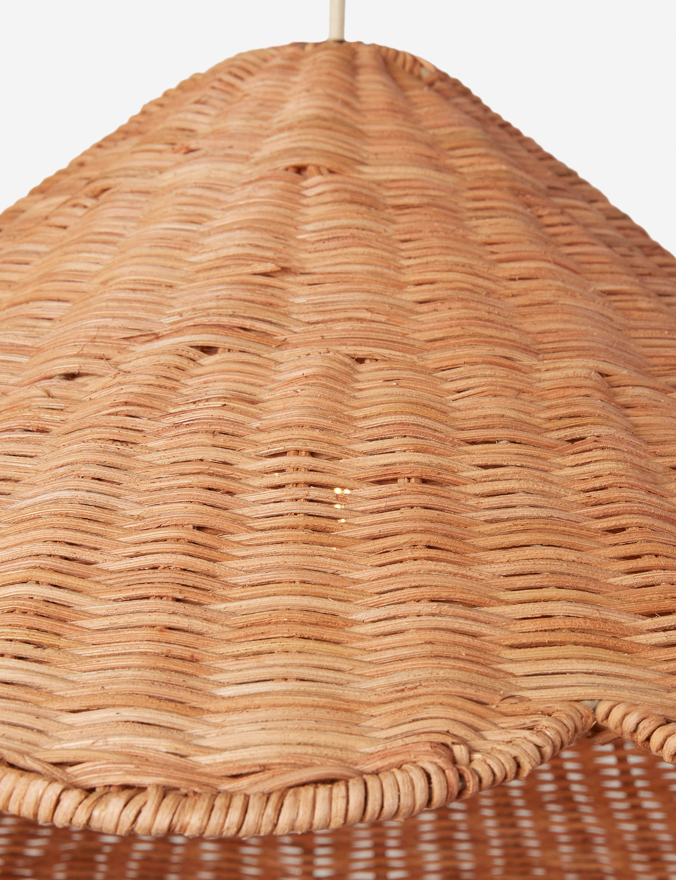 Lulu and Georgia Marzo Tapered Pendant Light – Natural - view 5