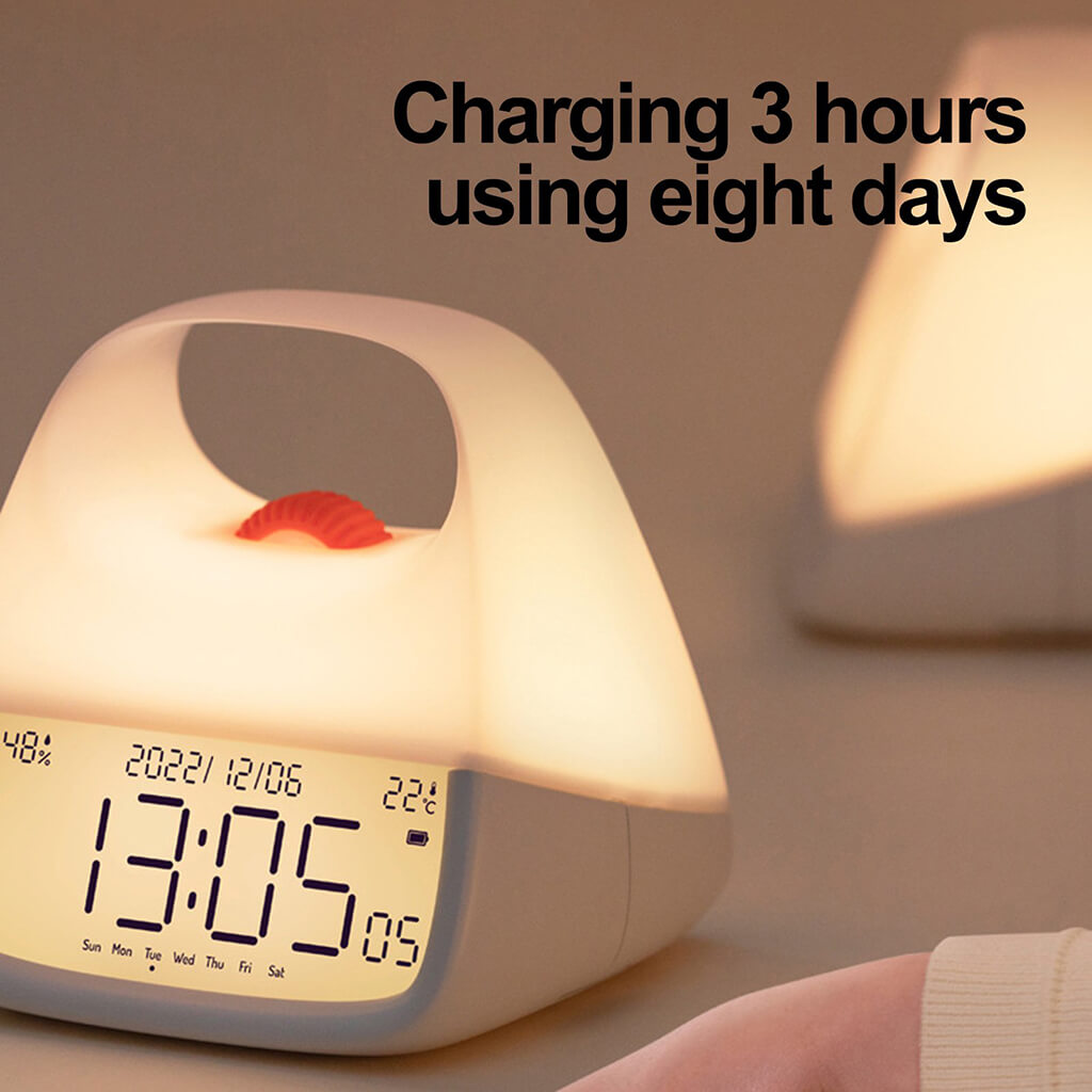 Porffitto Night Lamp With Clock - view 7