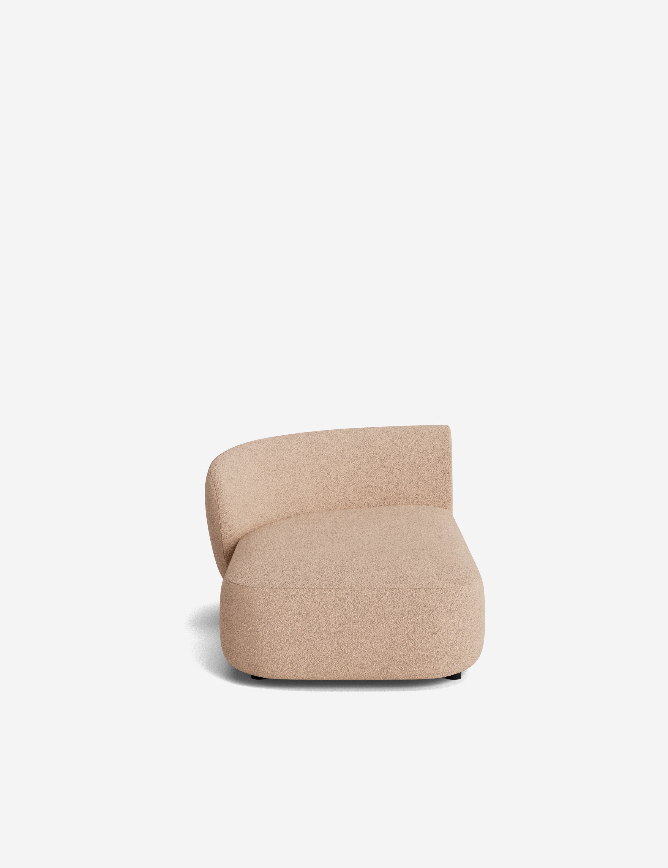 Lulu and Georgia Claret Modular Left Chaise - view 184