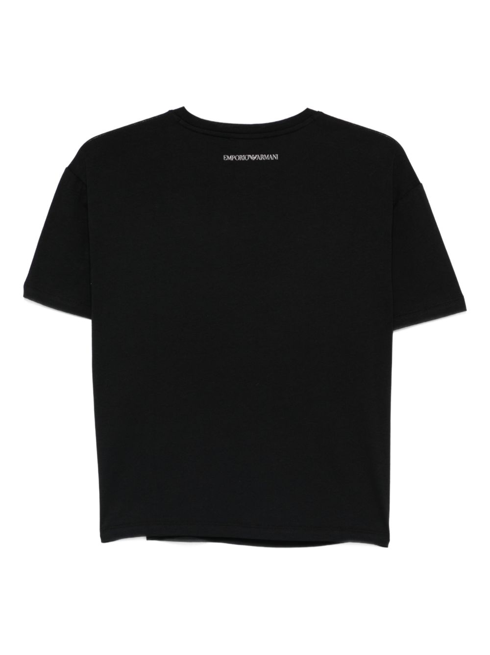 Emporio Armani Logo cotton t-shirt – 100% Cotton - view 2