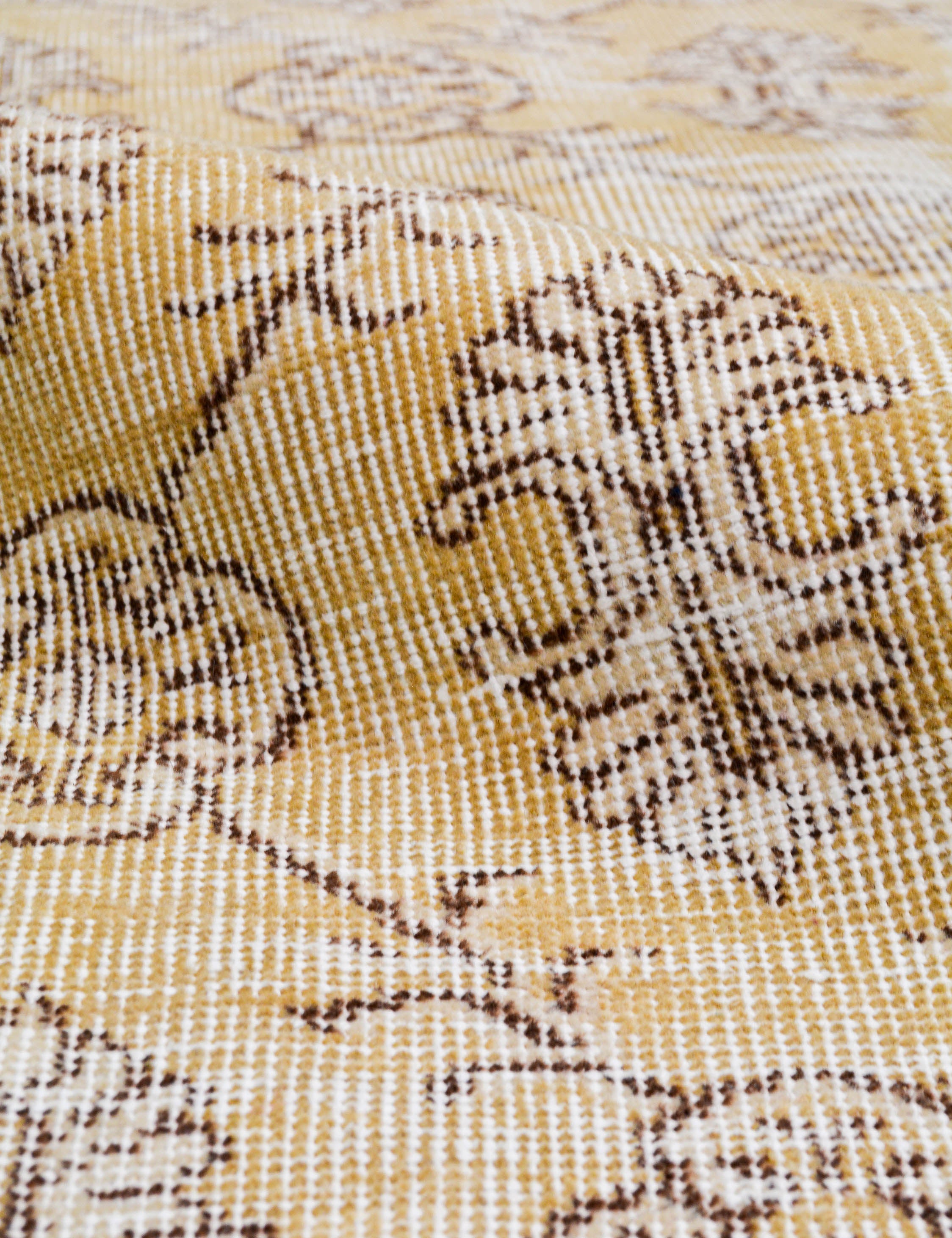 Lulu and Georgia Vintage Turkish Hand-Knotted Wool Rug No. 506, 5' 5" x 8' 7" - view 2