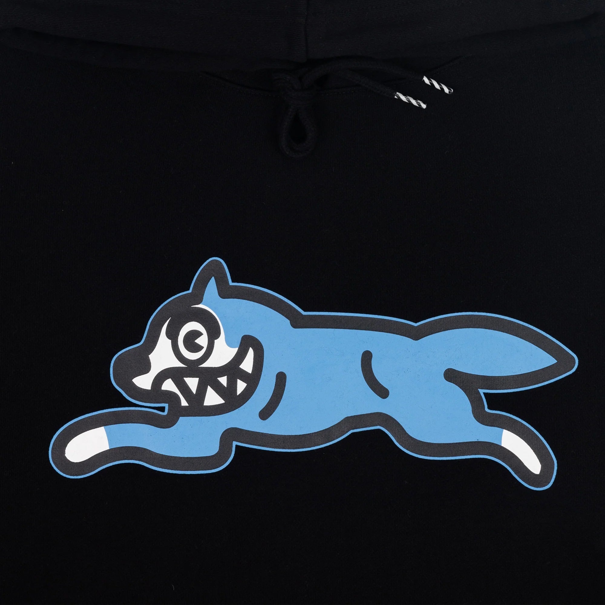 Icecream | OVERLAP HOODIE { BLACK - view 2
