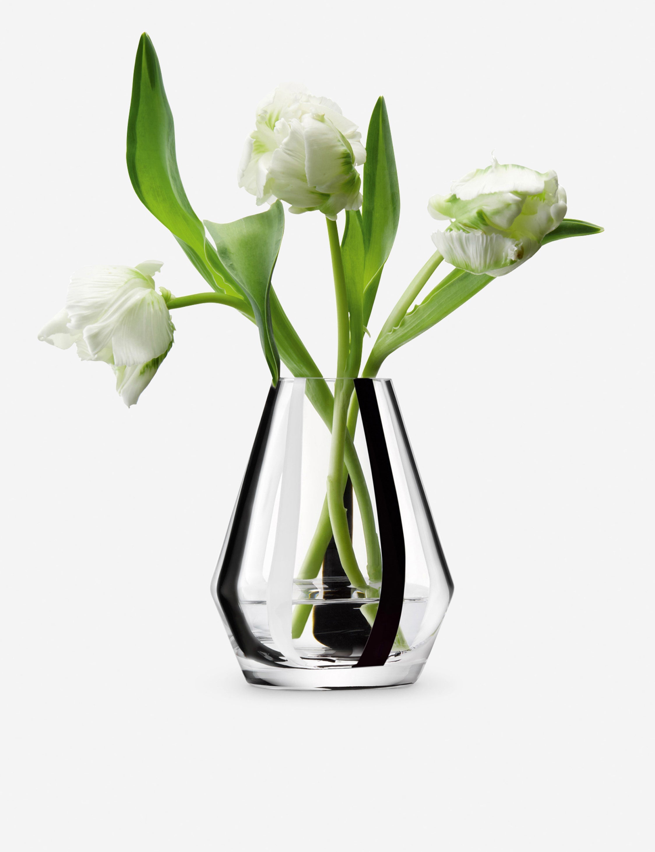 Lulu and Georgia Stripe Vase by LSA International - view 3