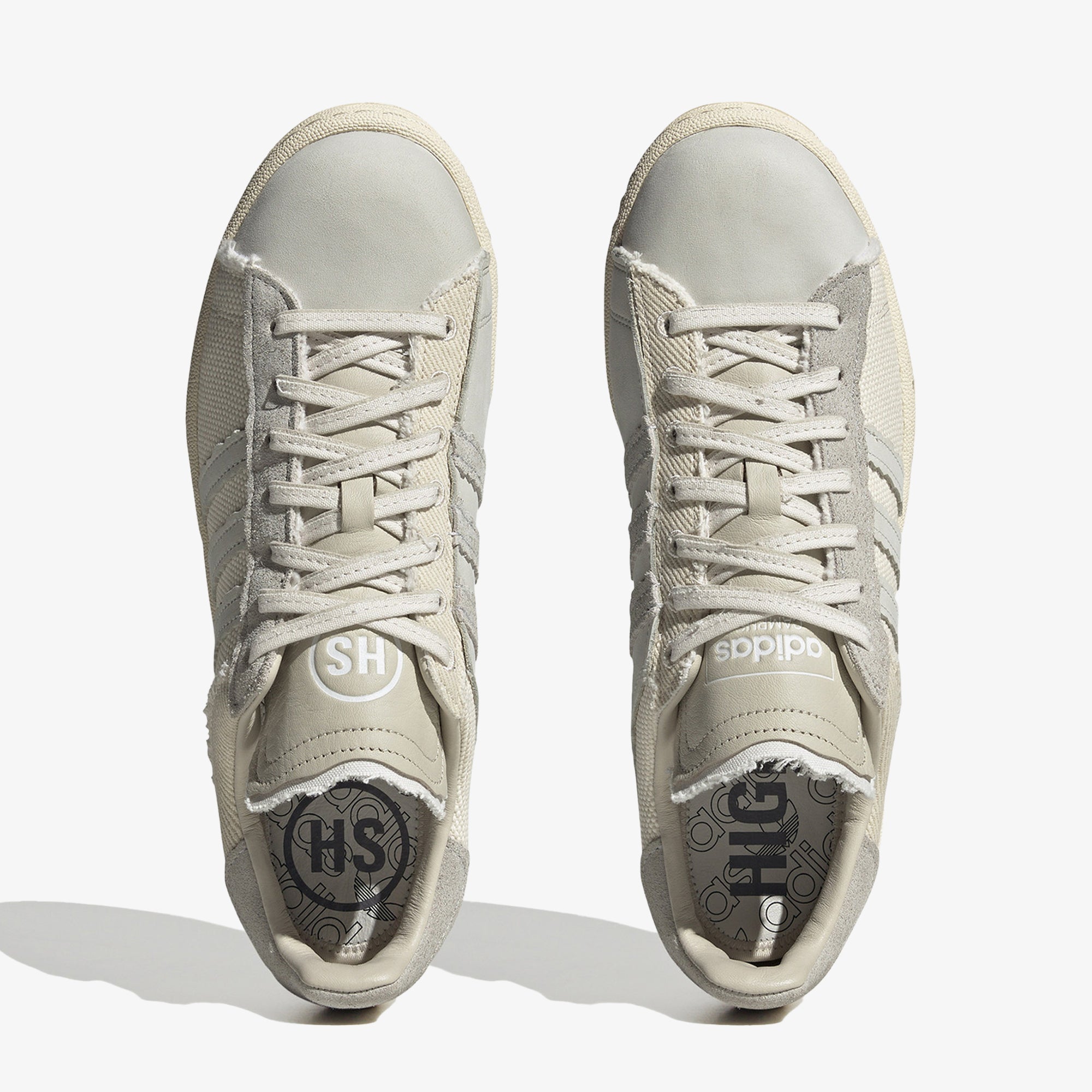 Adidas Originals | CAMPUS HIGHSNOBIETY HIGHART { CRYSTAL WHITE/WHITE TINT/CHALK WHITE - view 2