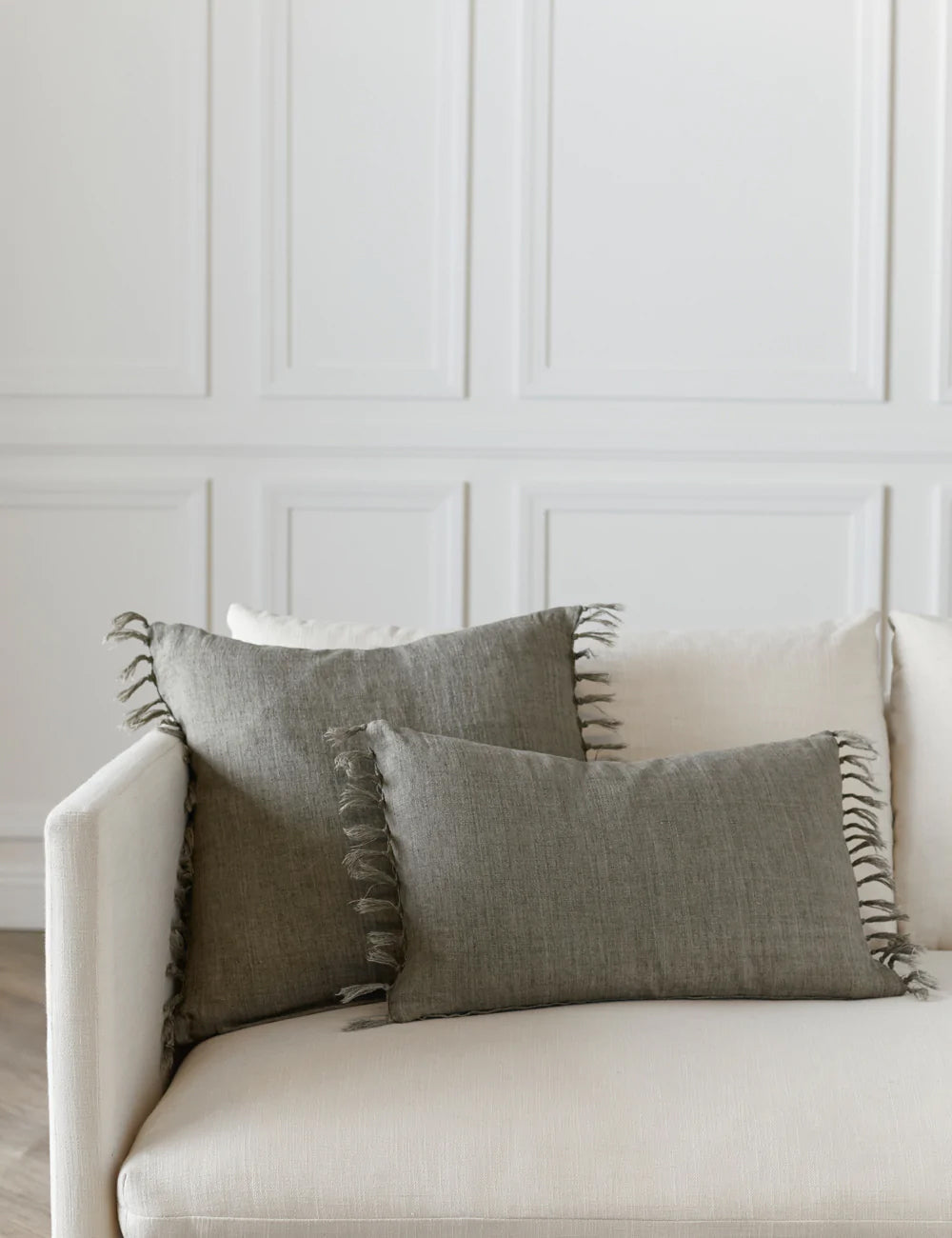 Lulu and Georgia Roy Linen Pillow - view 3
