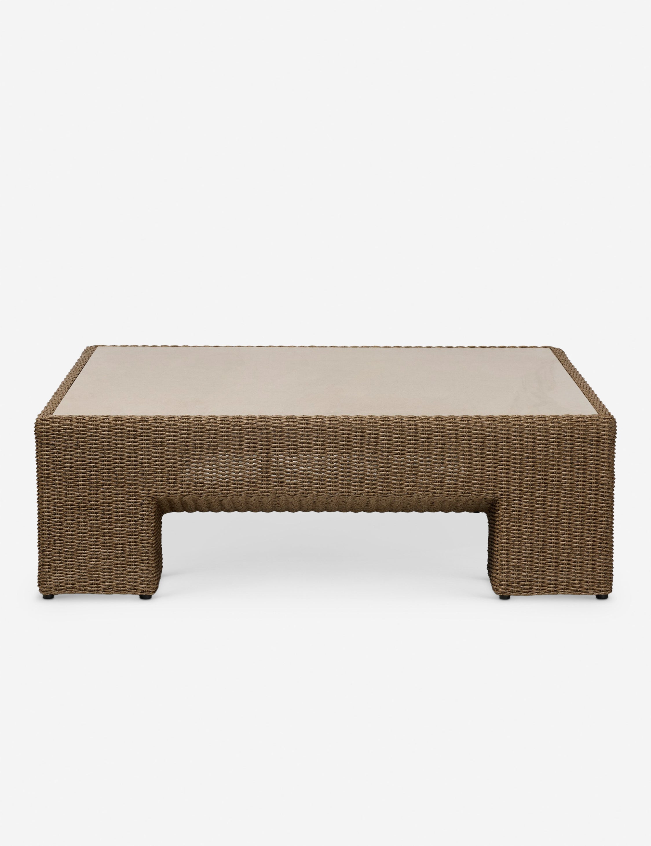 Lulu and Georgia Alanis Outdoor Coffee Table – Natural