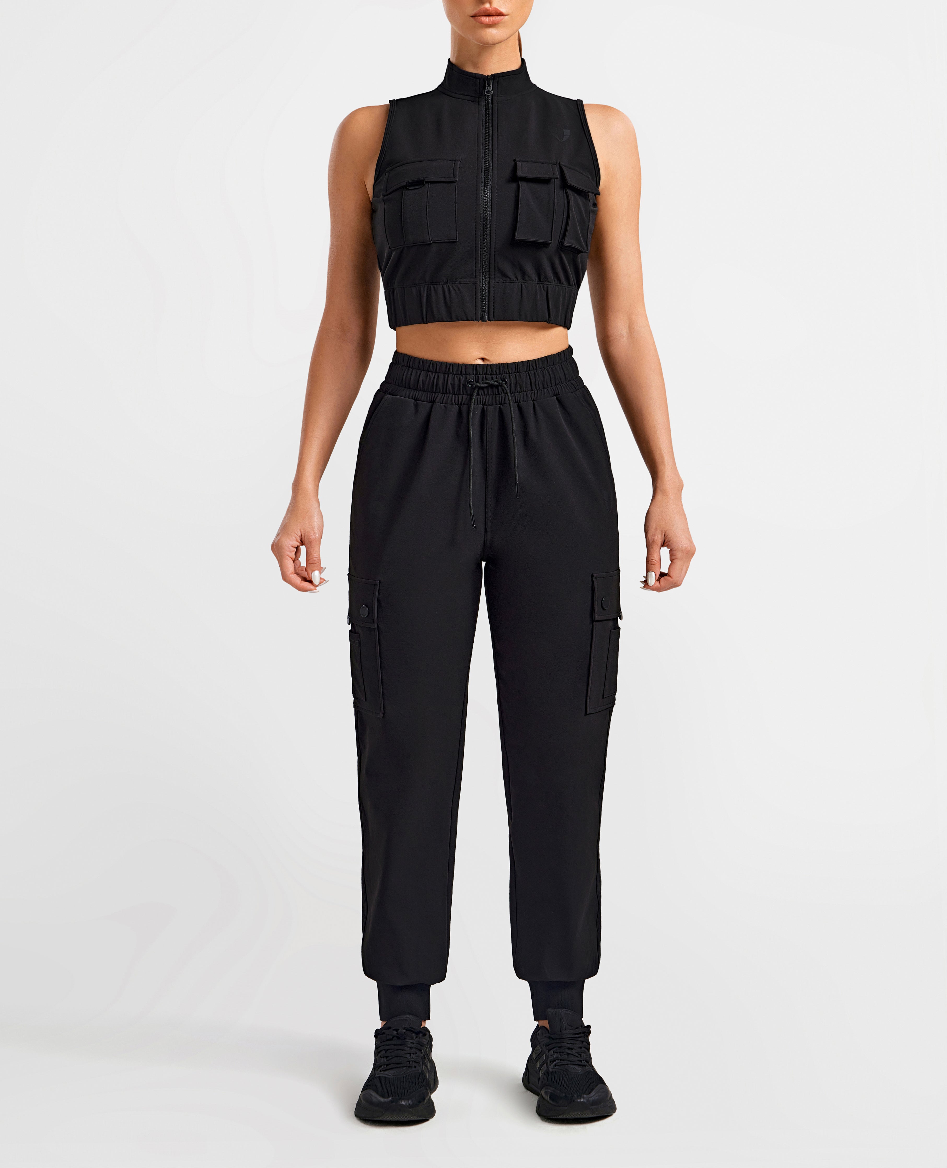 FIRM ABS Cargo Pocket Moto leggings - Black - view 7