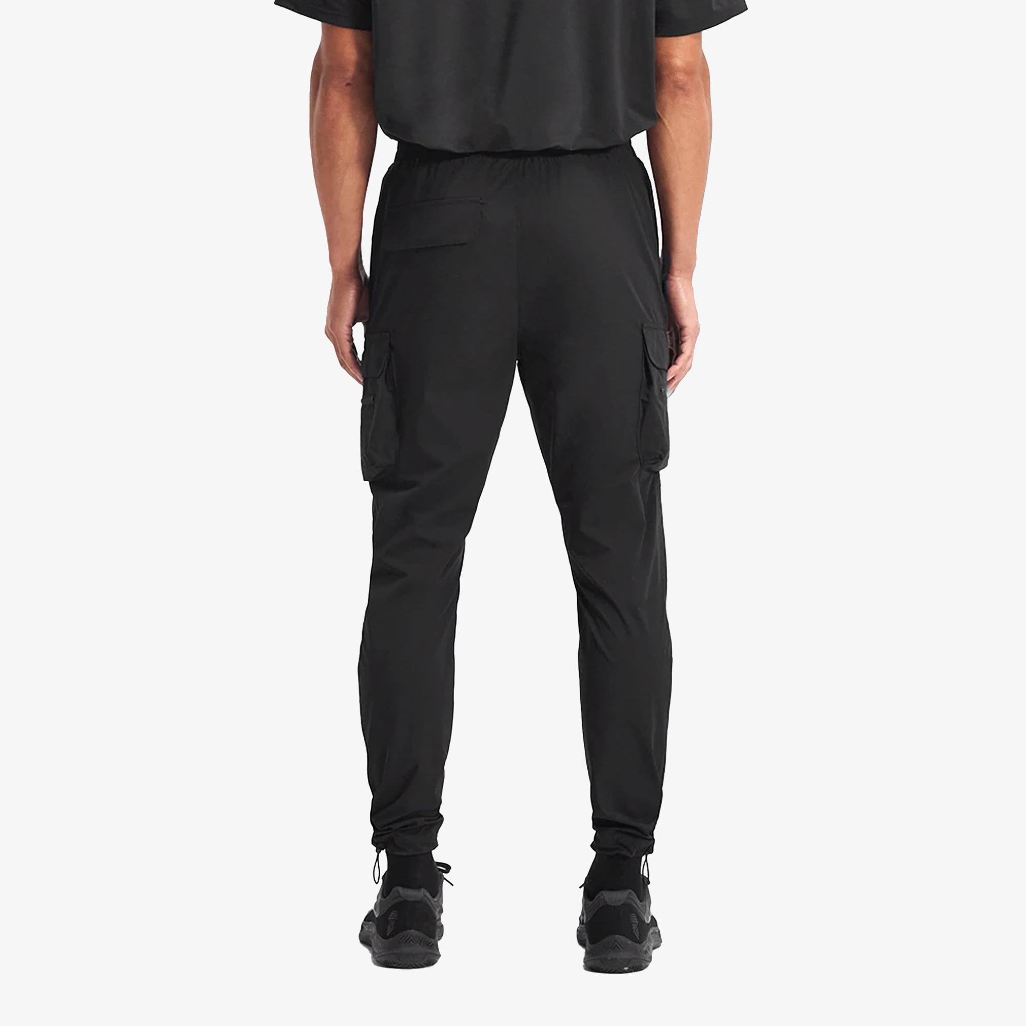 Represent | Stepped Hem Sweatpants { 247 Pant { Black - view 2
