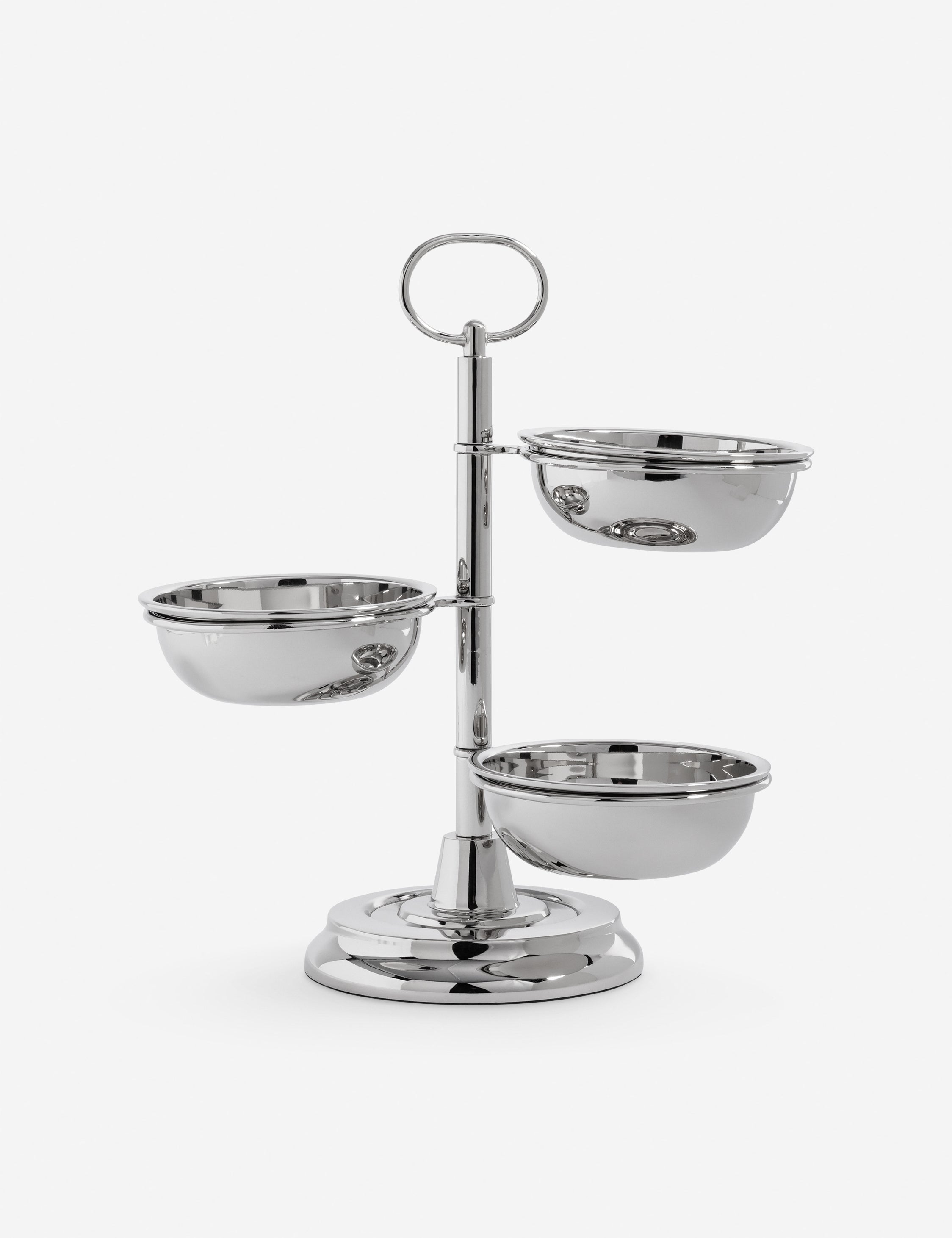 Lulu and Georgia Bosley Condiment Set – Polished Nickel