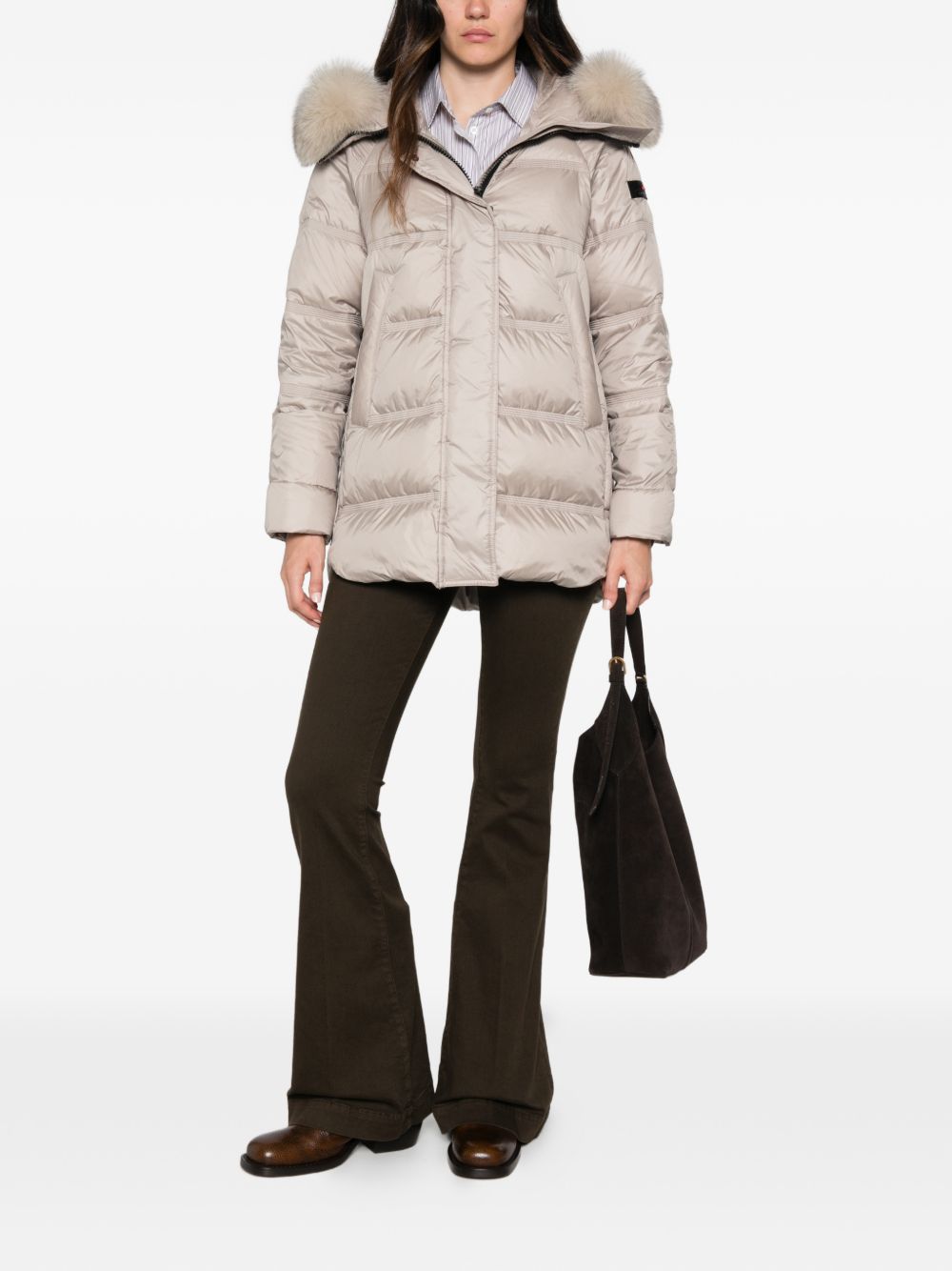 PEUTEREY Coats GREY – Polyestrer 100% - view 2